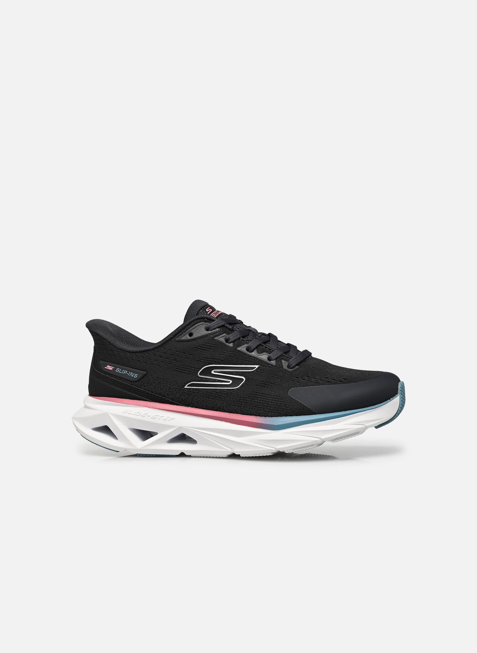 Baskets basses SLIP-INS Glide-Step Vortex femme noir Skechers Baskets basses SLIP-INS Glide-Step Vortex femme noir CHAR