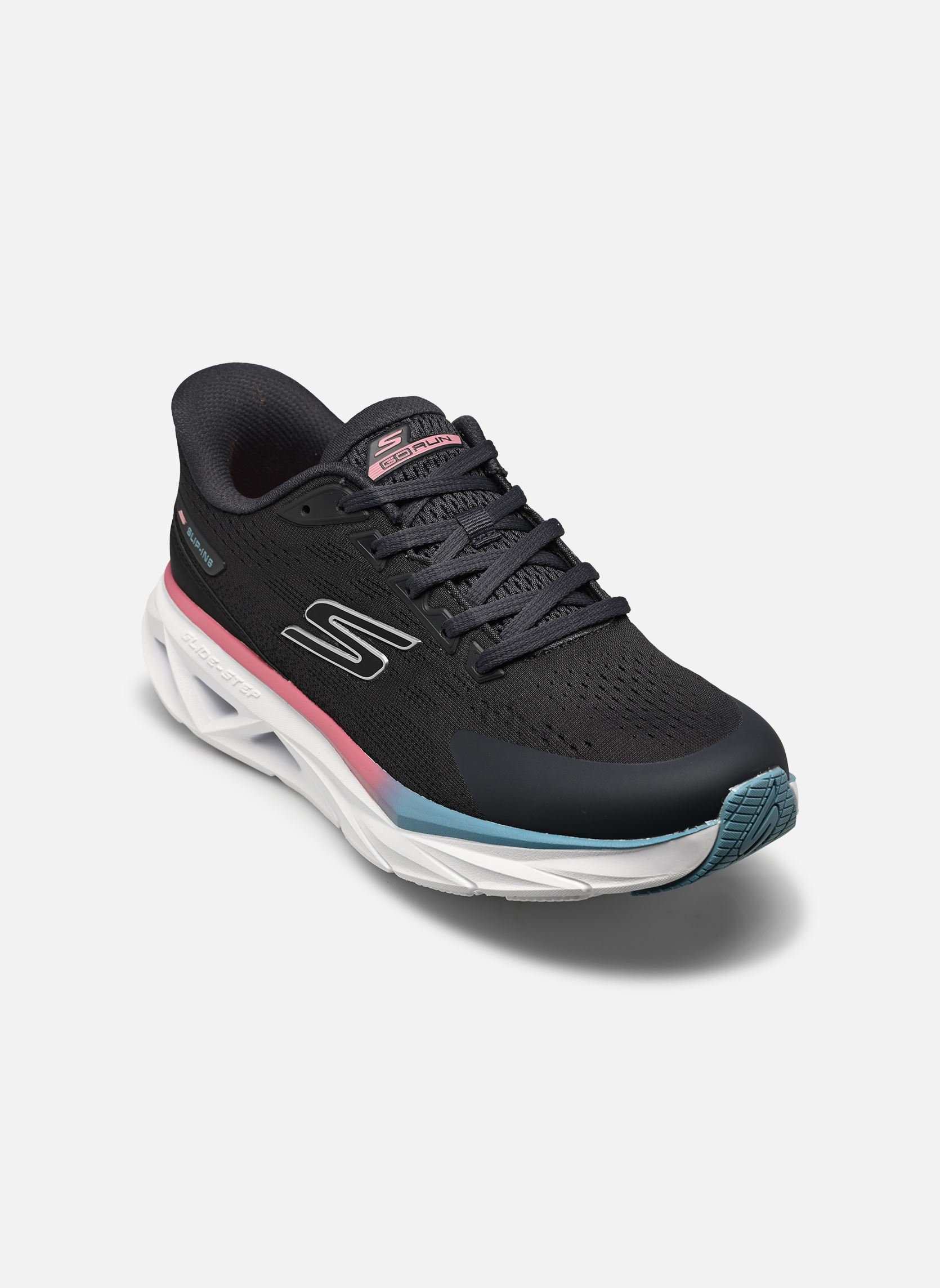 Baskets basses SLIP-INS Glide-Step Vortex femme noir Skechers Baskets basses SLIP-INS Glide-Step Vortex femme noir CHAR