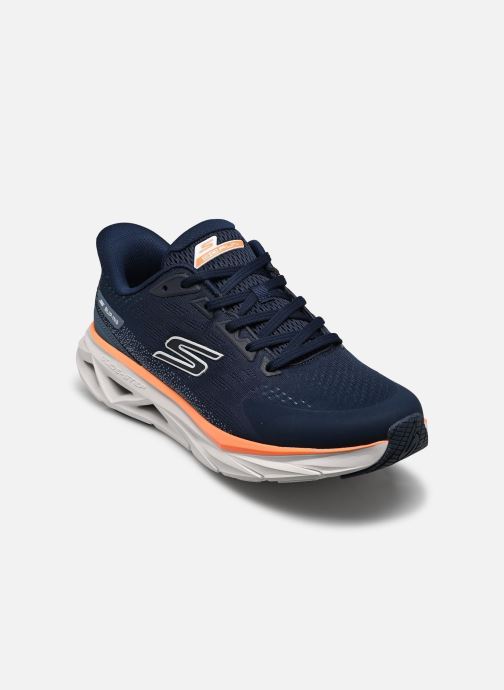 Skechers Niedrige Sneaker SLIP-INS Glide-Step Vortex herren blau
