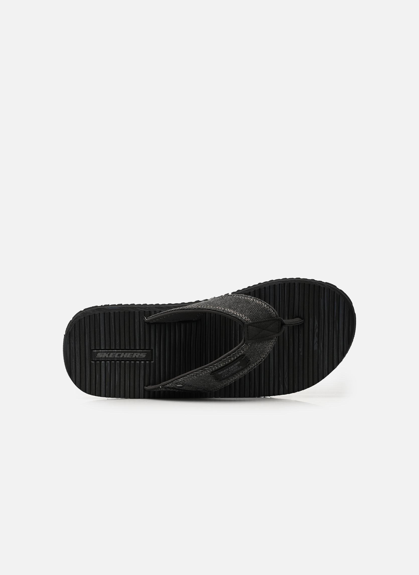 Flip-Flops Quill - Sea Side herren schwarz Skechers Flip-Flops Quill - Sea Side herren schwarz Blk