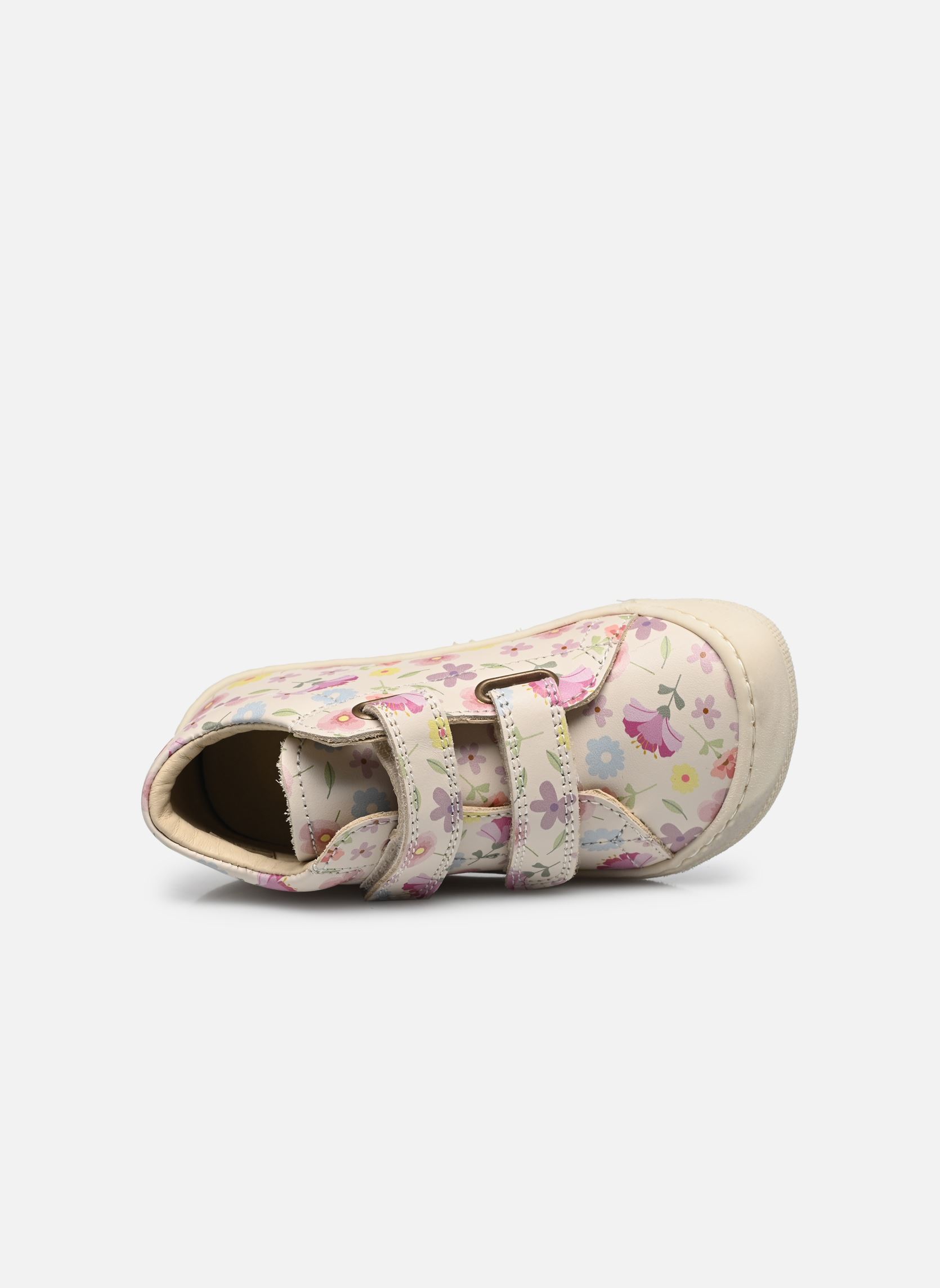 Bottines Barefoot Amur VL fille blanc Naturino Bottines Barefoot Amur VL fille blanc CALF PR.FLOWERING MILK