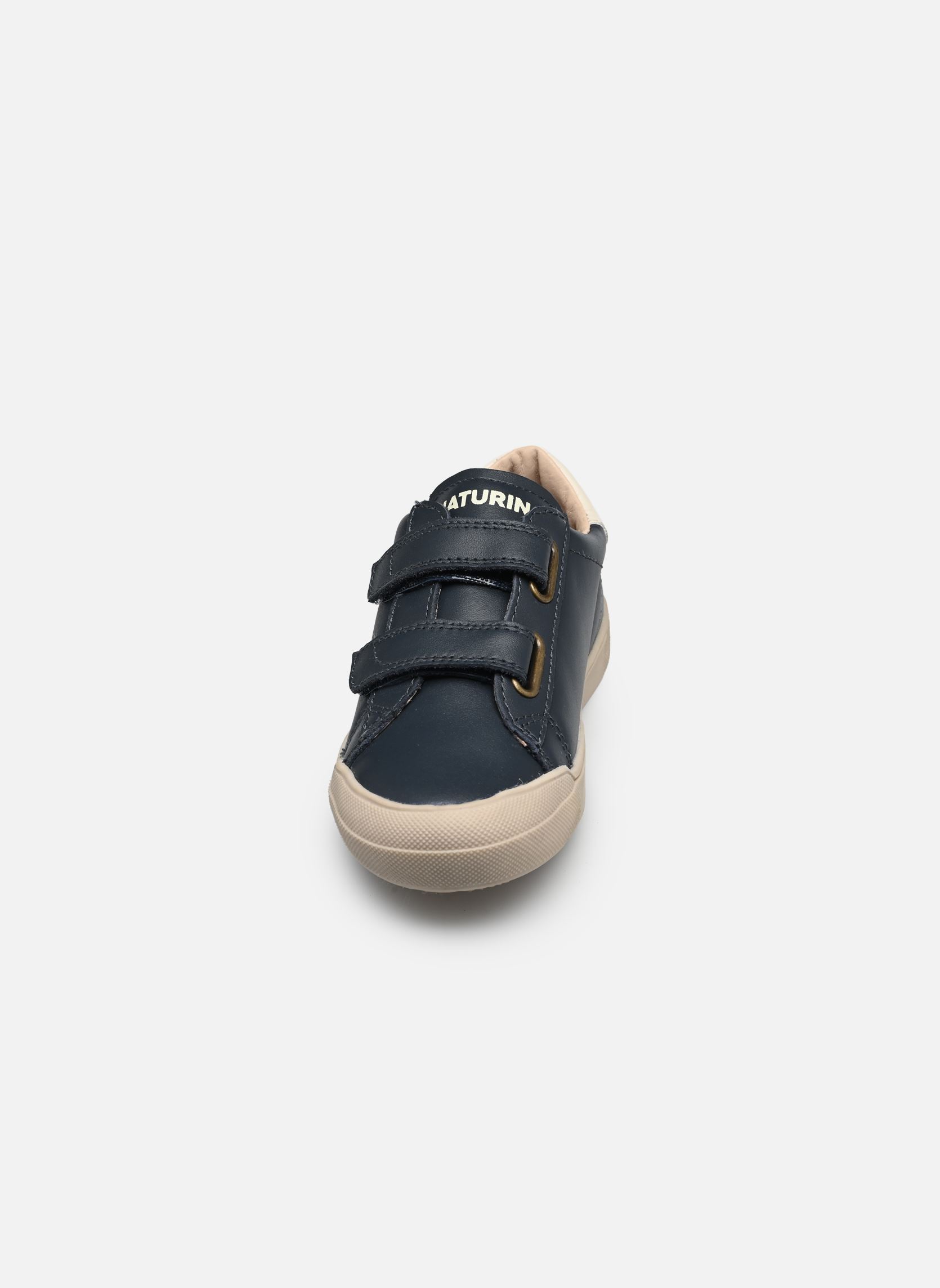 Baskets basses Eindhoven 2 VL. garçon bleu Naturino Baskets basses Eindhoven 2 VL. garçon bleu CALF NAVY MILK