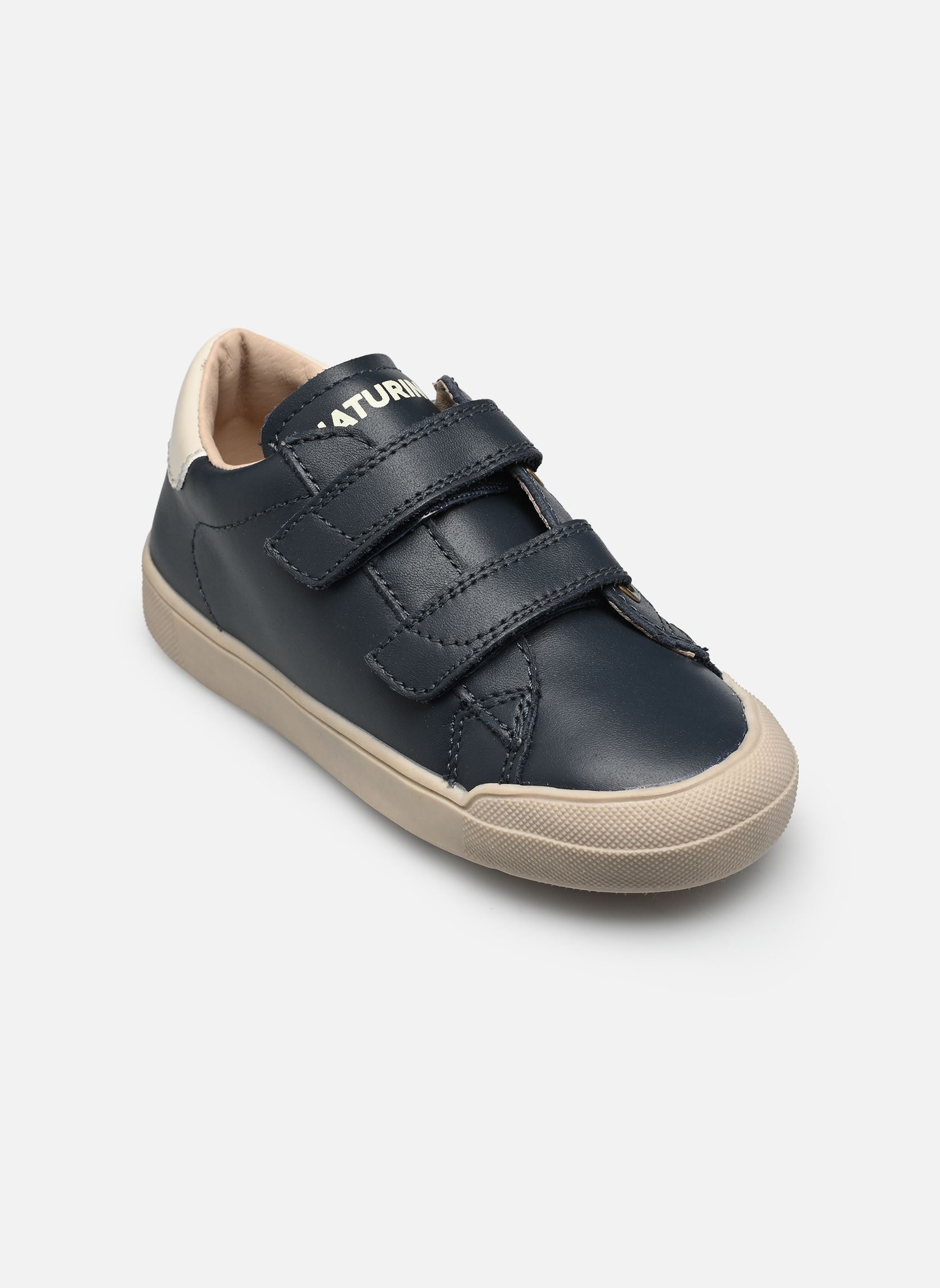 Baskets basses Eindhoven 2 VL. garçon bleu Naturino Baskets basses Eindhoven 2 VL. garçon bleu CALF NAVY MILK