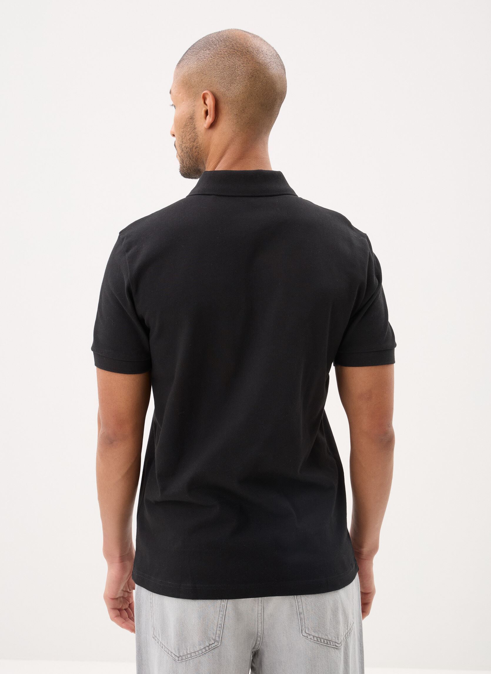 Polos manches courtes Passerzip homme noir BOSS Polos manches courtes Passerzip homme noir 001-BLACK