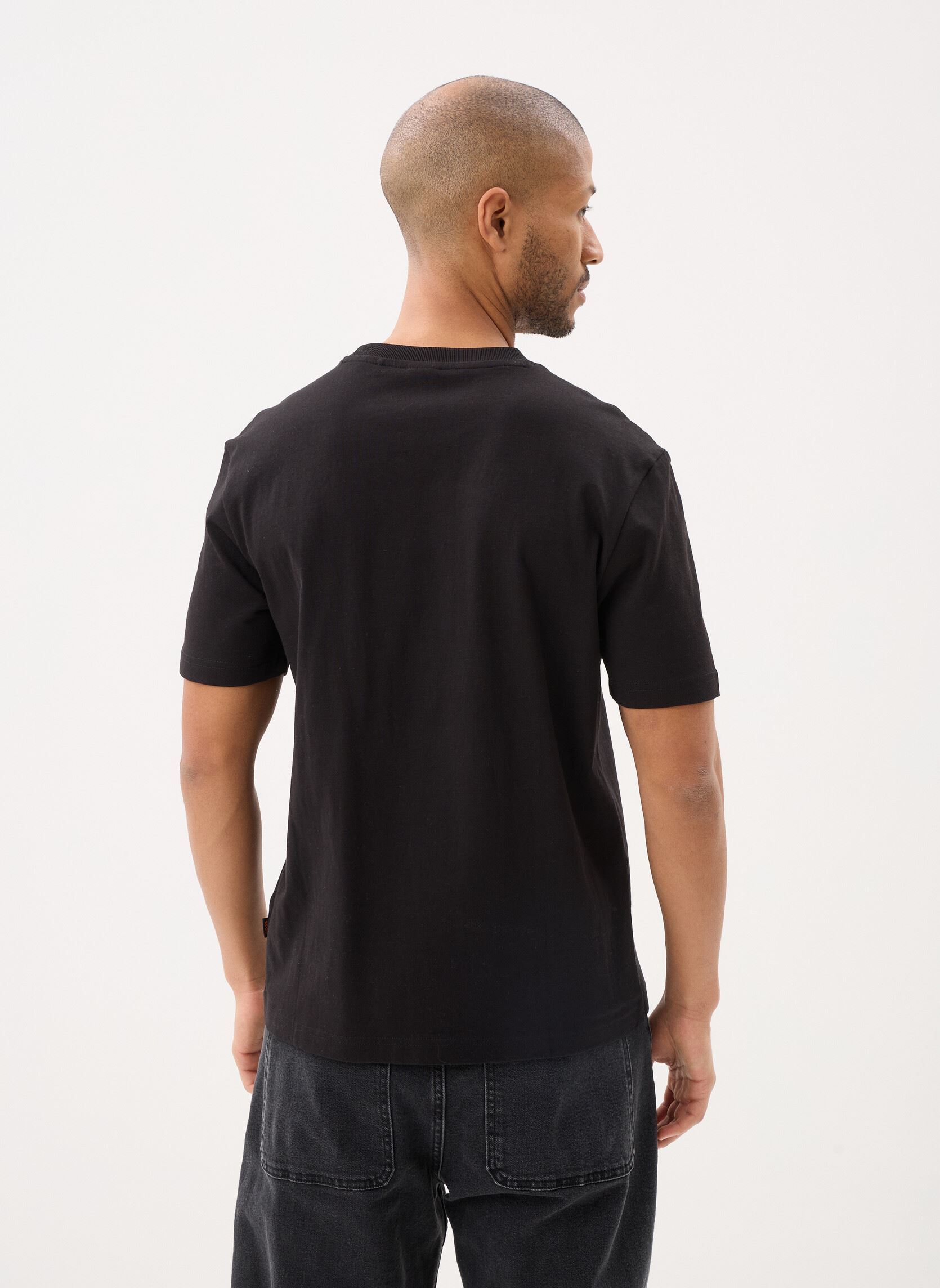 T-shirts met korte mouwen Te_Insignia heren zwart BOSS T-shirts met korte mouwen Te_Insignia heren zwart 001-Black