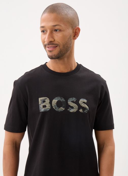 BOSS Kurzarm-T-Shirts Te_Insignia herren schwarz