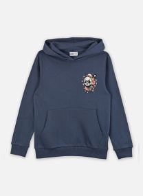 Sweats à capuche Nkmbastian Ls Swe Wh Bru Box Ps Noos garçon bleu