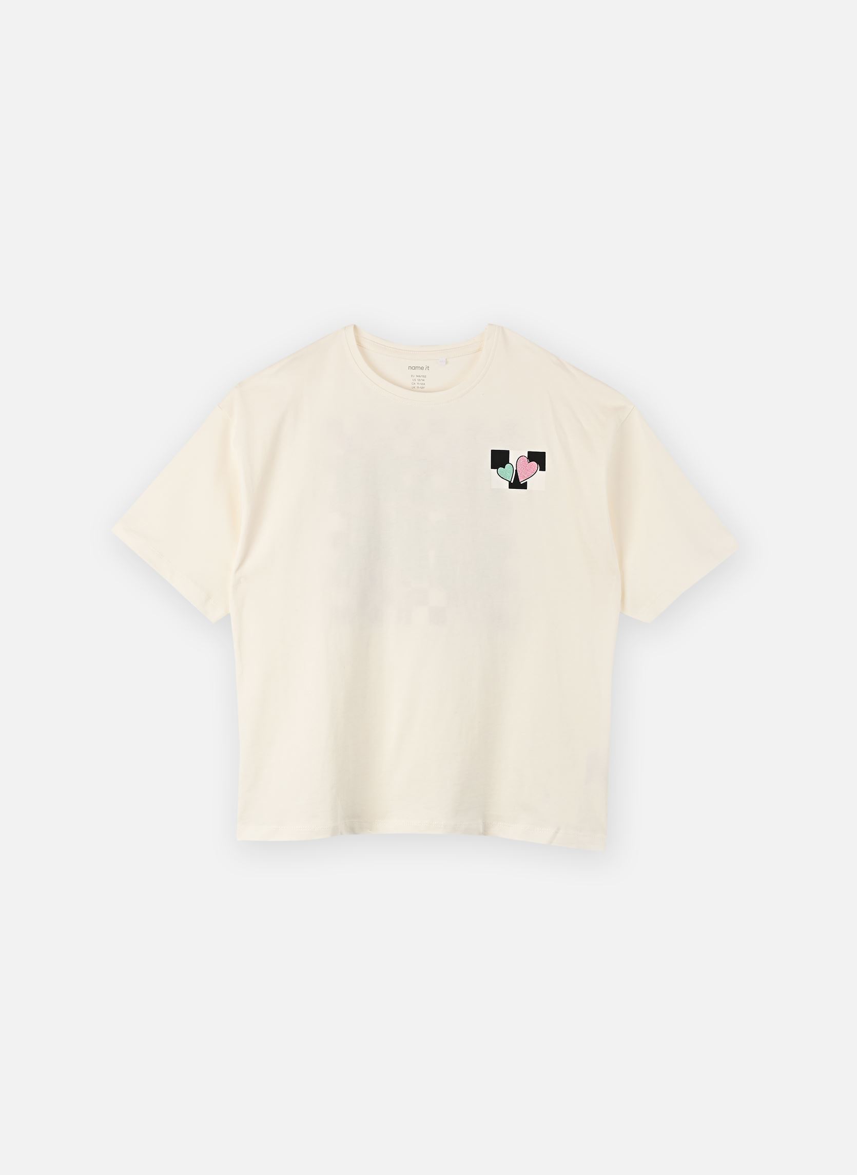 T-shirts met korte mouwen Nkftara Ss Rlx Top Ps Noos meisjes wit Name it T-shirts met korte mouwen Nkftara Ss Rlx Top Ps Noos meisjes wit CLOUD DANCER