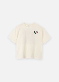 T-shirts met korte mouwen Nkftara Ss Rlx Top Ps Noos meisjes wit