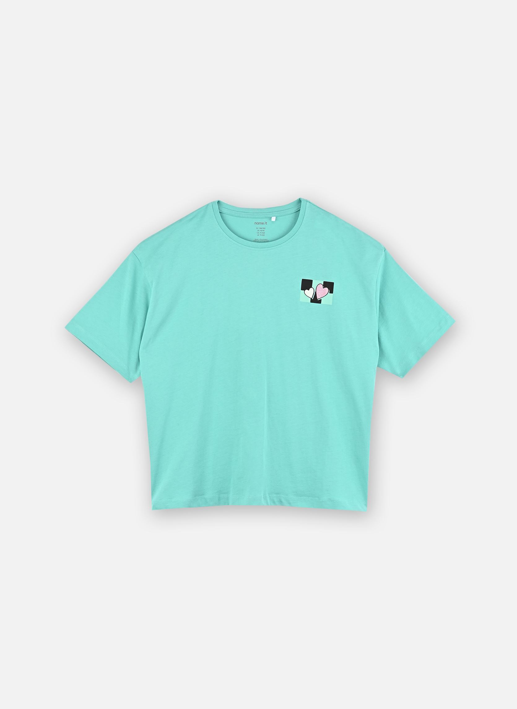 Tee-shirts manches courtes Nkftara Ss Rlx Top Ps Noos fille bleu Name it Tee-shirts manches courtes Nkftara Ss Rlx Top Ps Noos fille bleu POOL BLUE