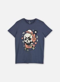 Tee-shirts manches courtes Nkmbastian Ss Top Box Ps Noos garçon blanc