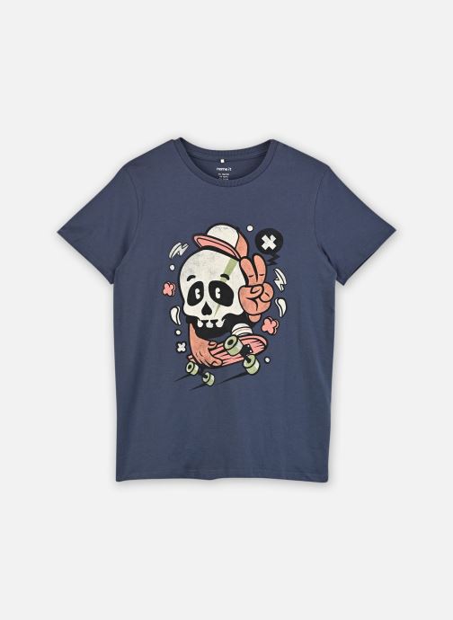 Name it Tee-shirts manches courtes Nkmbastian Ss Top Box Ps Noos garçon bleu