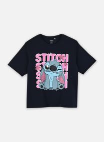 Kurzarm-T-Shirts Nkfdymir Stitch Ss Nreg Top Box Noos Wdi mädchen blau Name it Kurzarm-T-Shirts Nkfdymir Stitch Ss Nreg Top Box Noos Wdi mädchen blau NAVY BLAZER
