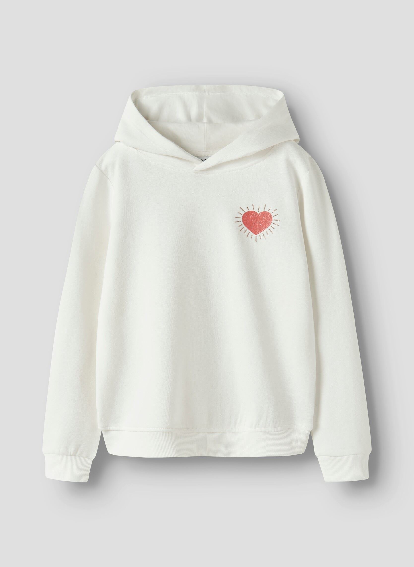 Sweats à capuche Nkfbiana Ls Swe Wh Bru Box Ps fille blanc Name it Sweats à capuche Nkfbiana Ls Swe Wh Bru Box Ps fille blanc CLOUD DANCER