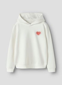 Sweats à capuche Nkfbiana Ls Swe Wh Bru Box Ps fille blanc Name it Sweats à capuche Nkfbiana Ls Swe Wh Bru Box Ps fille blanc CLOUD DANCER