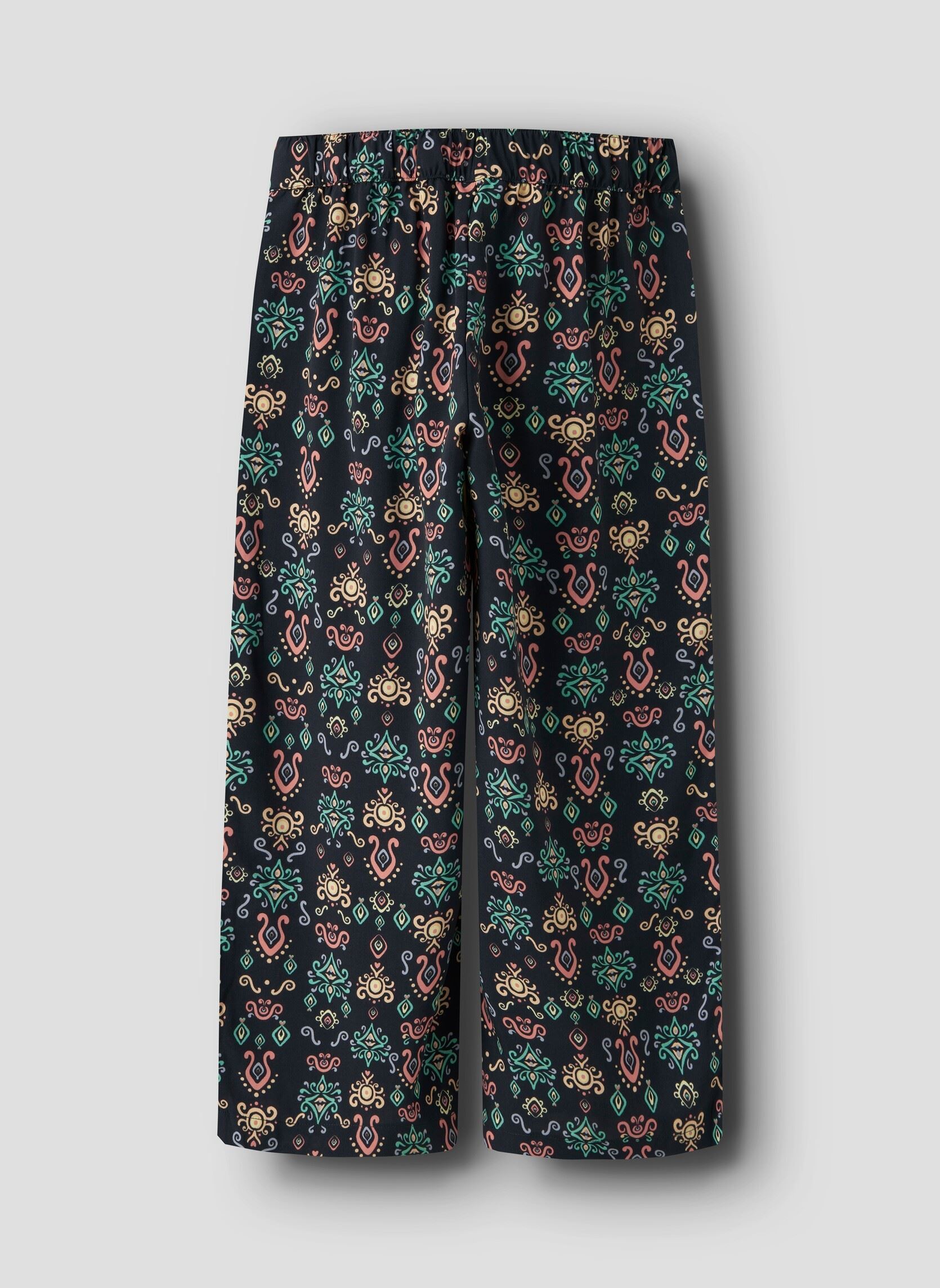 Pantalons Nkfvinaya 7/8 Wide Pant fille bleu Name it Pantalons Nkfvinaya 7/8 Wide Pant fille bleu Dark Sapphire