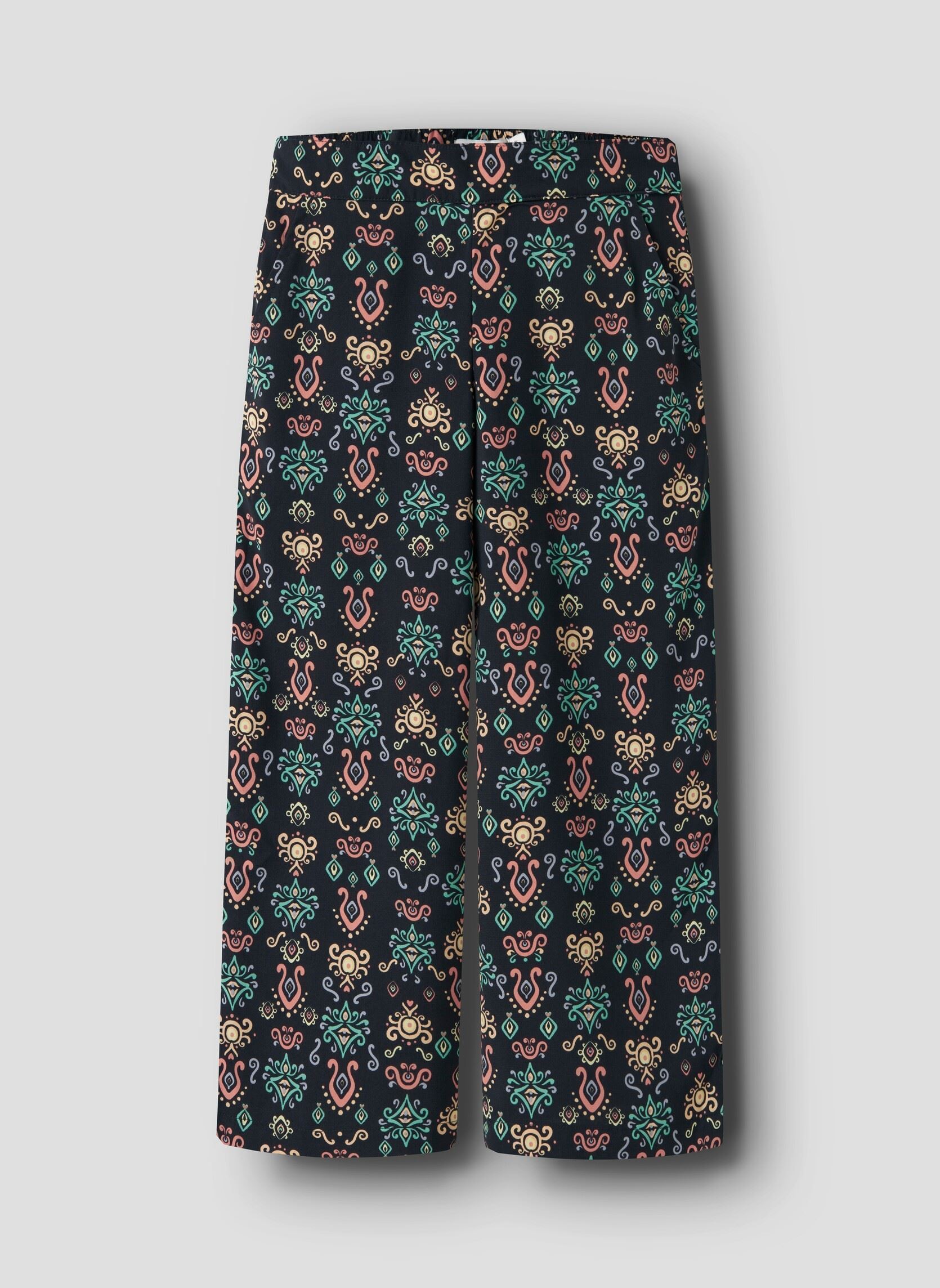 Pantalons Nkfvinaya 7/8 Wide Pant fille bleu Name it Pantalons Nkfvinaya 7/8 Wide Pant fille bleu Dark Sapphire