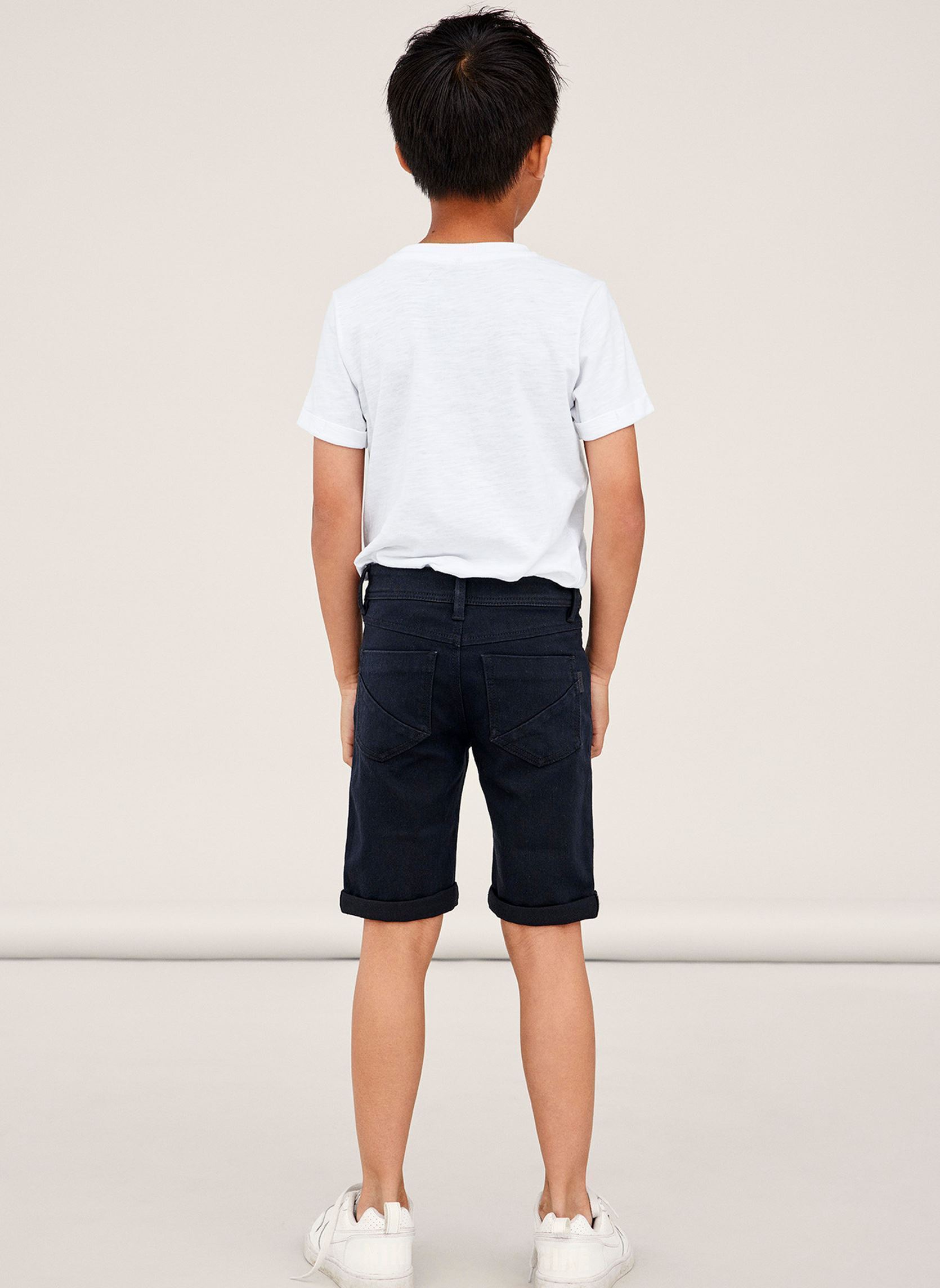 Shorts Nkmsilas Slim Dnm L Shorts 2272-Tx Noos garçon noir Name it Shorts Nkmsilas Slim Dnm L Shorts 2272-Tx Noos garçon noir BLACK DENIM
