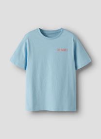 Tee-shirts manches courtes Nkmfelix Ss Nreg Top Ps Noos garçon bleu Name it Tee-shirts manches courtes Nkmfelix Ss Nreg Top Ps Noos garçon bleu AIRY BLUE