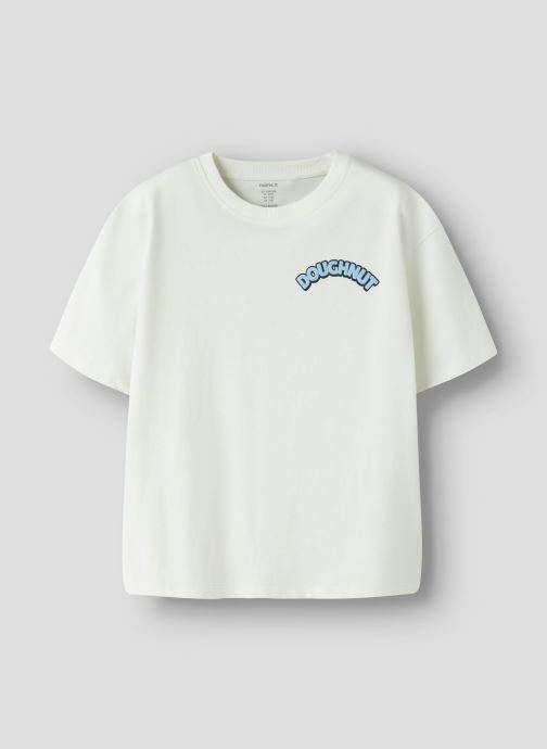 Name it Tee-shirts manches courtes Nkmfoxe Ss Rlx Top Ps garçon blanc