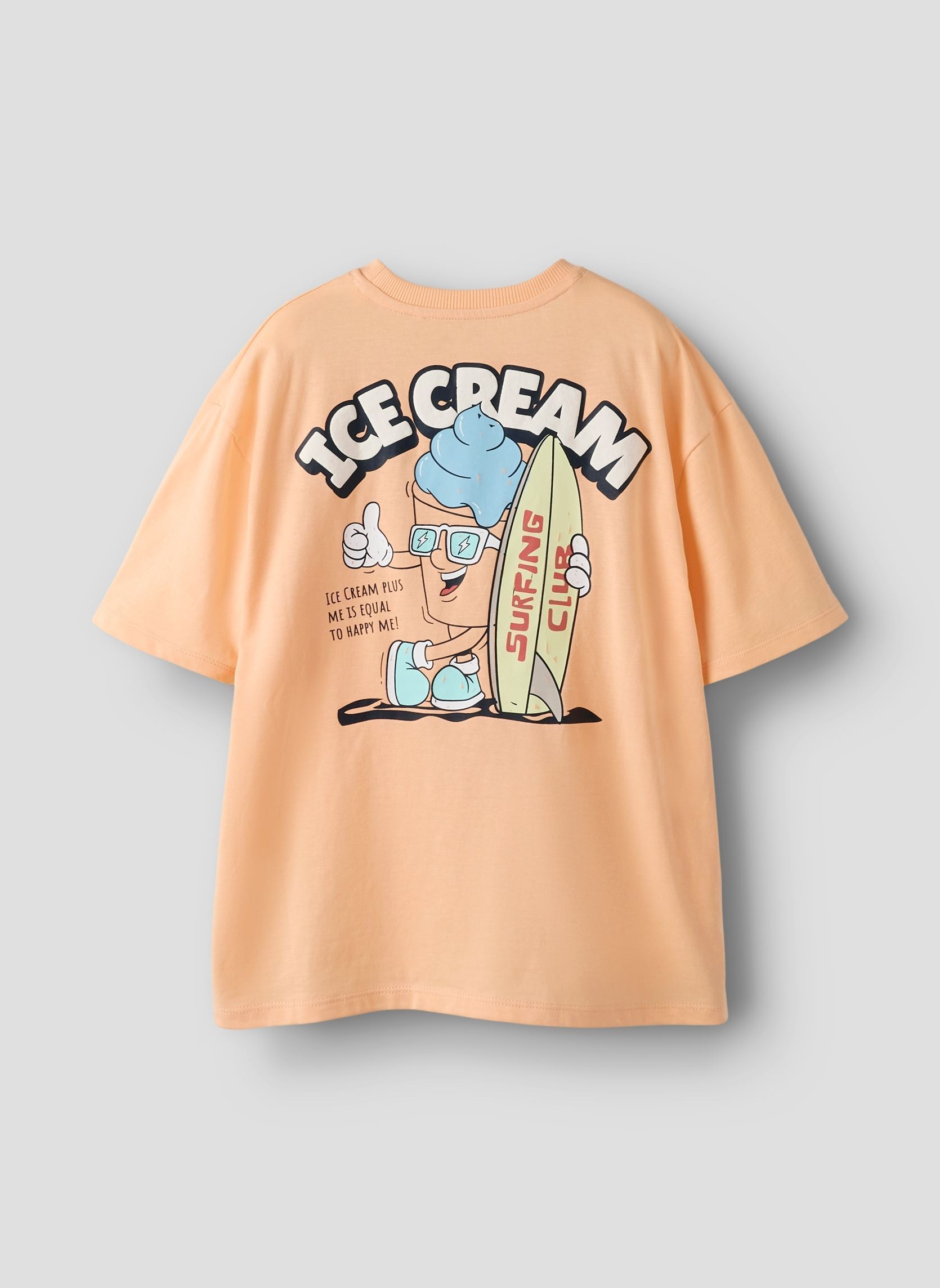 Tee-shirts manches courtes Nkmfoxe Ss Rlx Top Ps garçon orange Name it Tee-shirts manches courtes Nkmfoxe Ss Rlx Top Ps garçon orange PEACH FUZZ