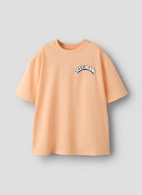 Tee-shirts manches courtes Nkmfoxe Ss Rlx Top Ps garçon orange Name it Tee-shirts manches courtes Nkmfoxe Ss Rlx Top Ps garçon orange PEACH FUZZ