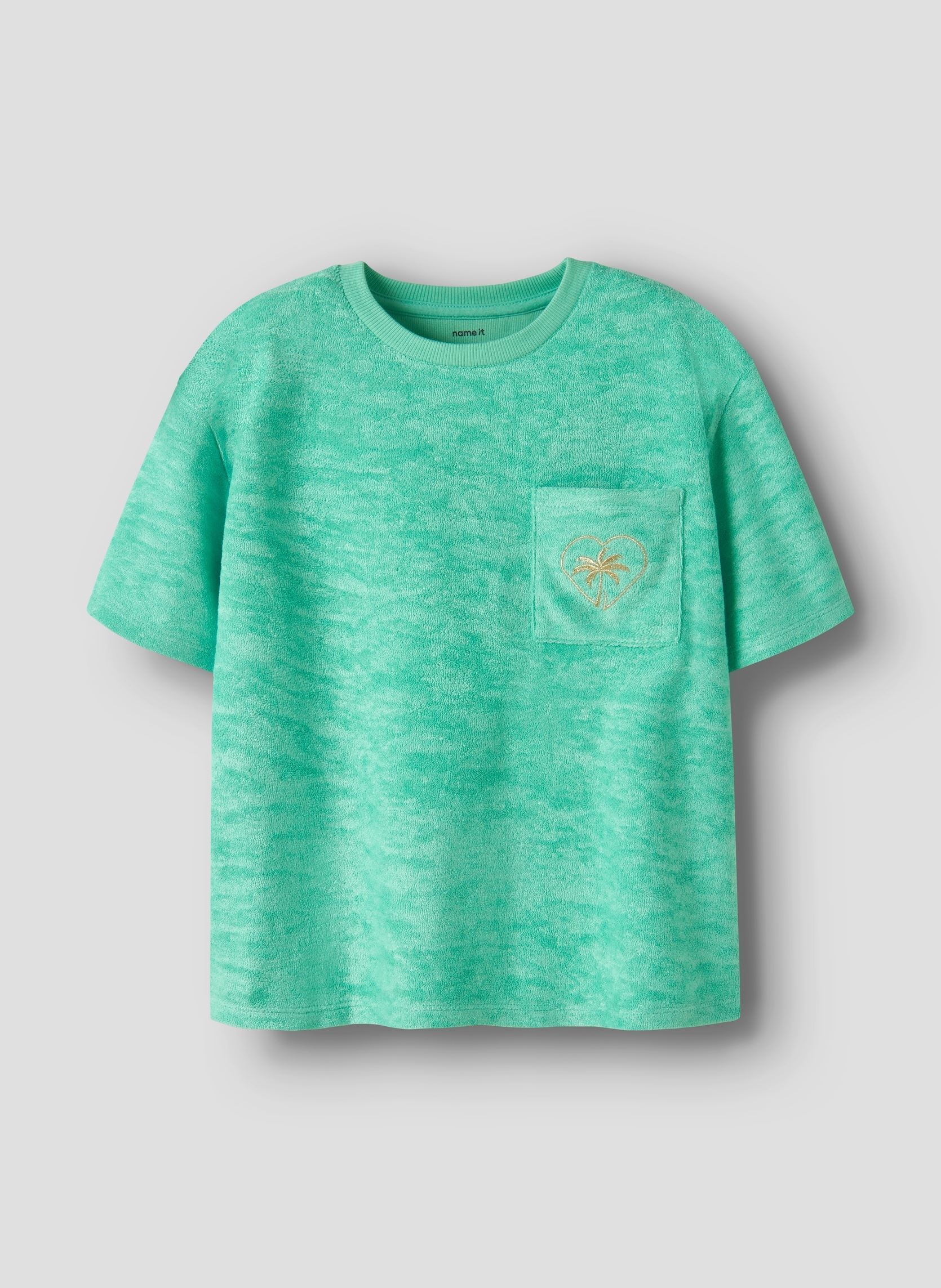 Tee-shirts manches courtes Nkfhelgi Ss Rlx Top Ps fille vert Name it Tee-shirts manches courtes Nkfhelgi Ss Rlx Top Ps fille vert BERMUDA