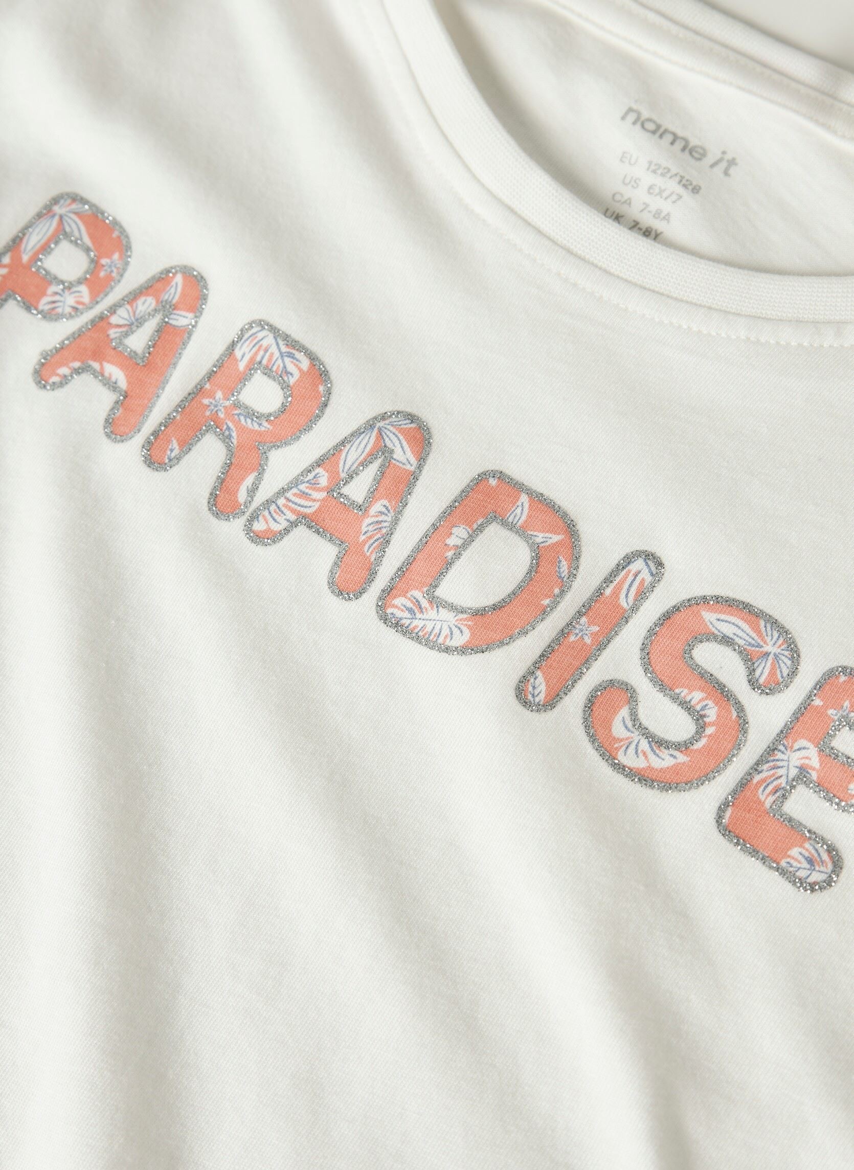 Tee-shirts manches courtes Nkfvonaya Ss Rlx Top Noos fille blanc Name it Tee-shirts manches courtes Nkfvonaya Ss Rlx Top Noos fille blanc CLOUD DANCER