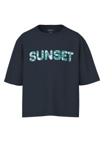 Tee-shirts manches courtes Nkfvonaya Ss Rlx Top Noos fille blanc