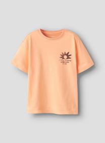 Tee-shirts manches courtes Nkmfakim Ss Nreg Top garçon bleu