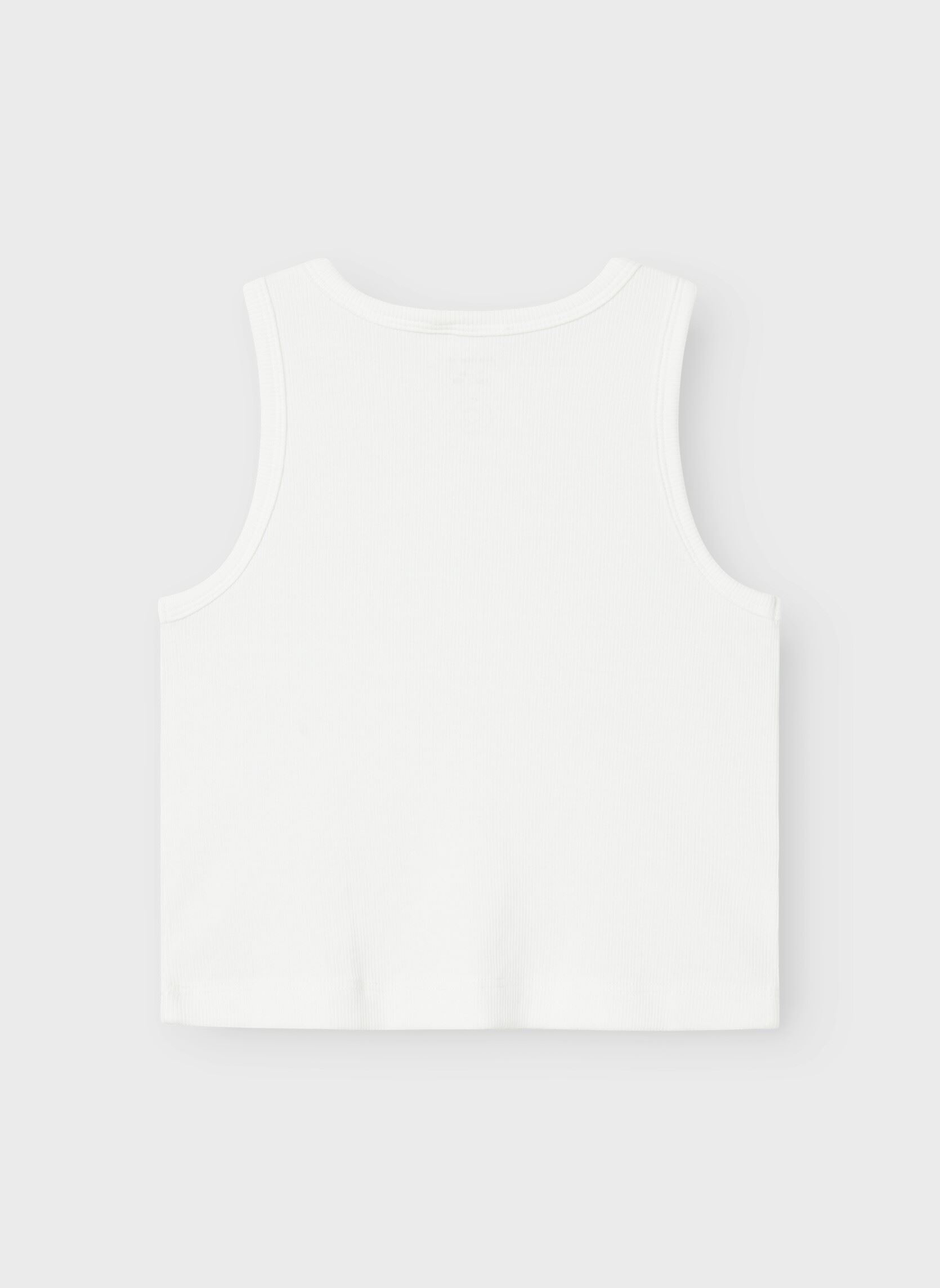 Hemdjes Nkfnakal Sl Short Top Noos meisjes wit Name it Hemdjes Nkfnakal Sl Short Top Noos meisjes wit BRIGHT WHITE