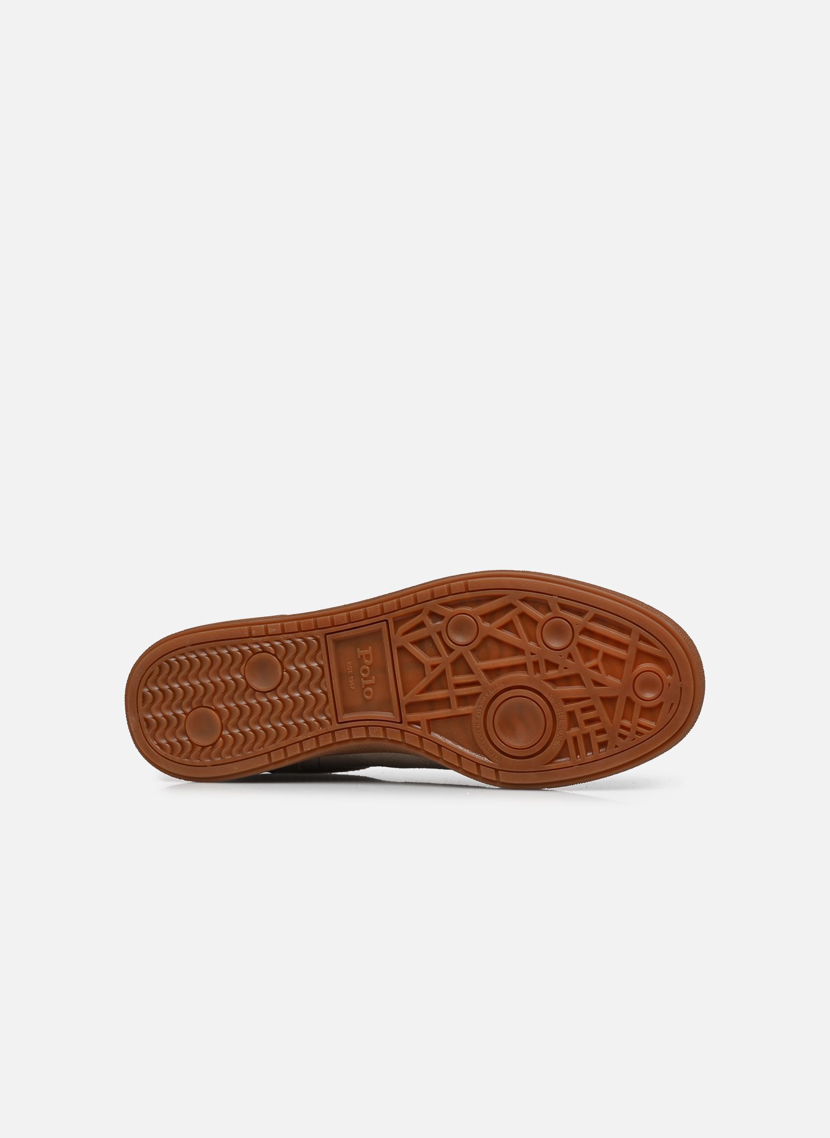 Zapatillas bajas BEDFORD PP hombre beige Polo Ralph Lauren Zapatillas bajas BEDFORD PP hombre beige MILKSHAKE/DARK BROWN