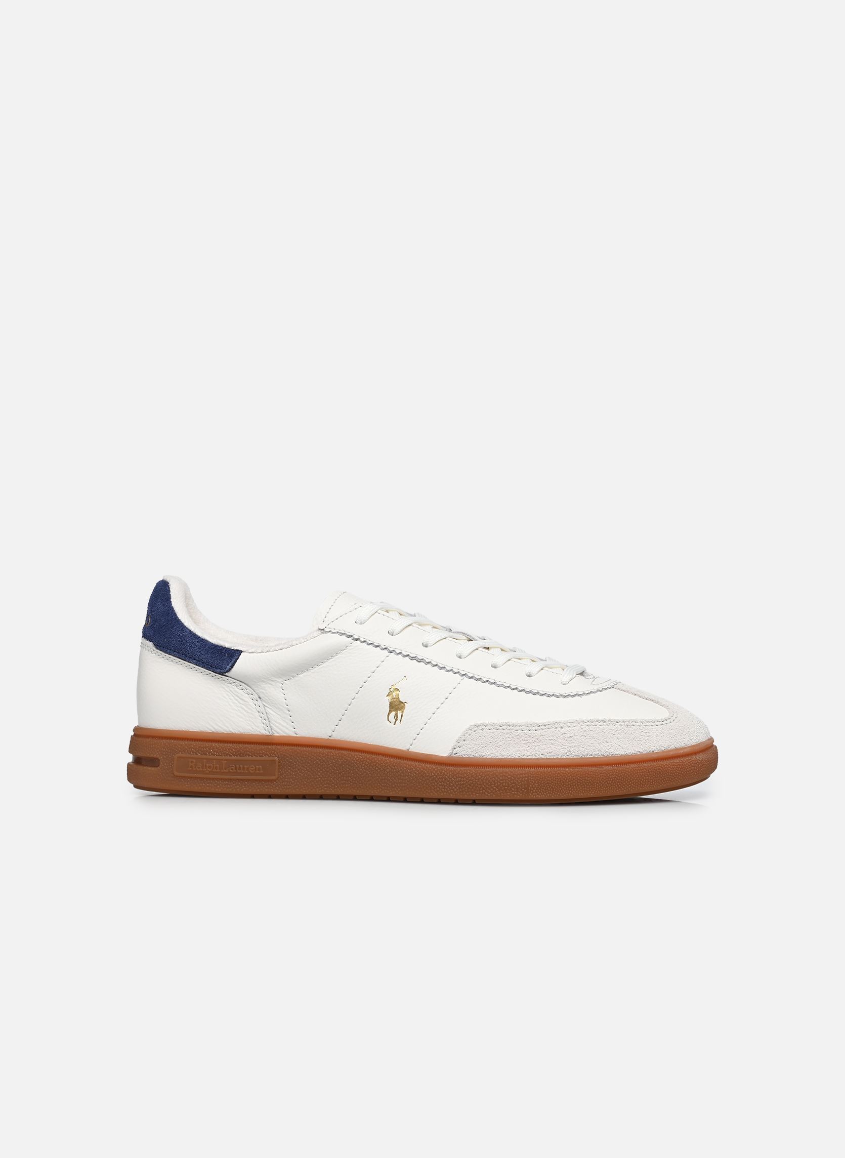 Niedrige Sneaker BEDFORD PP herren weiß Polo Ralph Lauren Niedrige Sneaker BEDFORD PP herren weiß DECKWASH WHITE/LIGHT NAVY