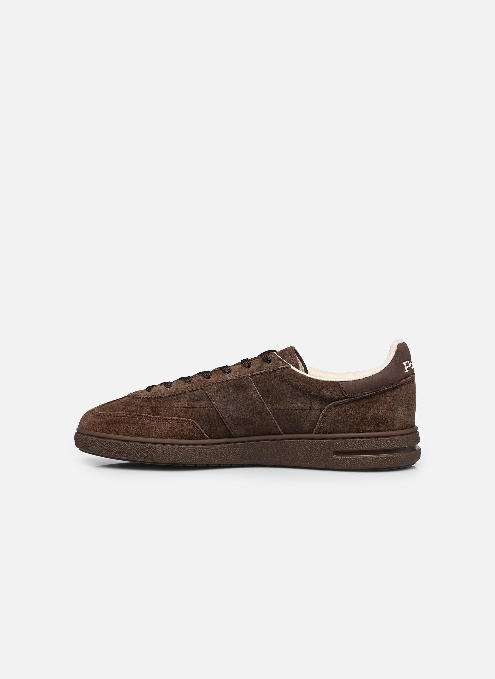 Polo Ralph Lauren Baskets basses BEDFORD PP homme marron | Sarenza Suisse