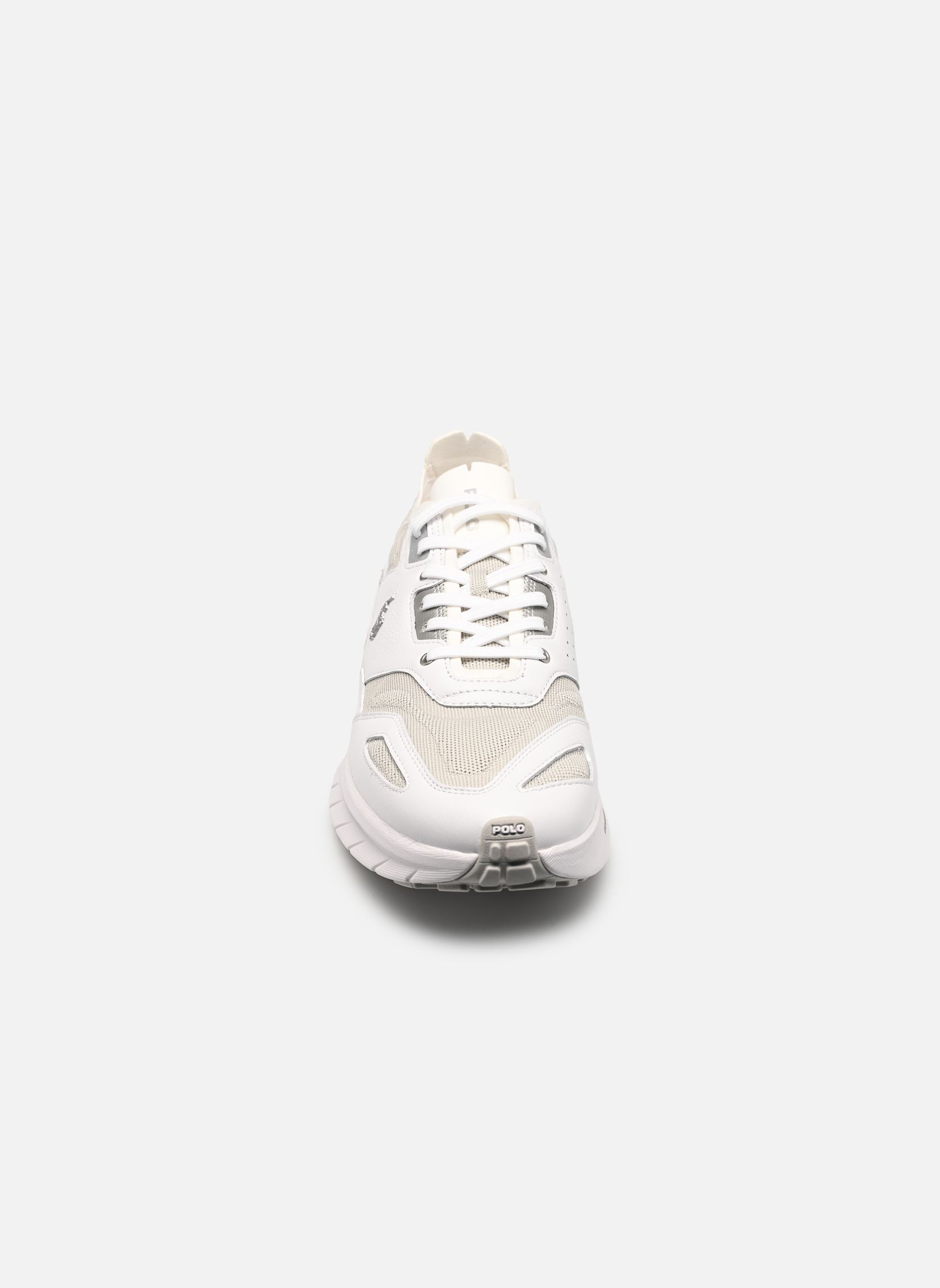 Baskets basses BOERUM KNIT homme blanc Polo Ralph Lauren Baskets basses BOERUM KNIT homme blanc BIANCO/DECASHWHITE