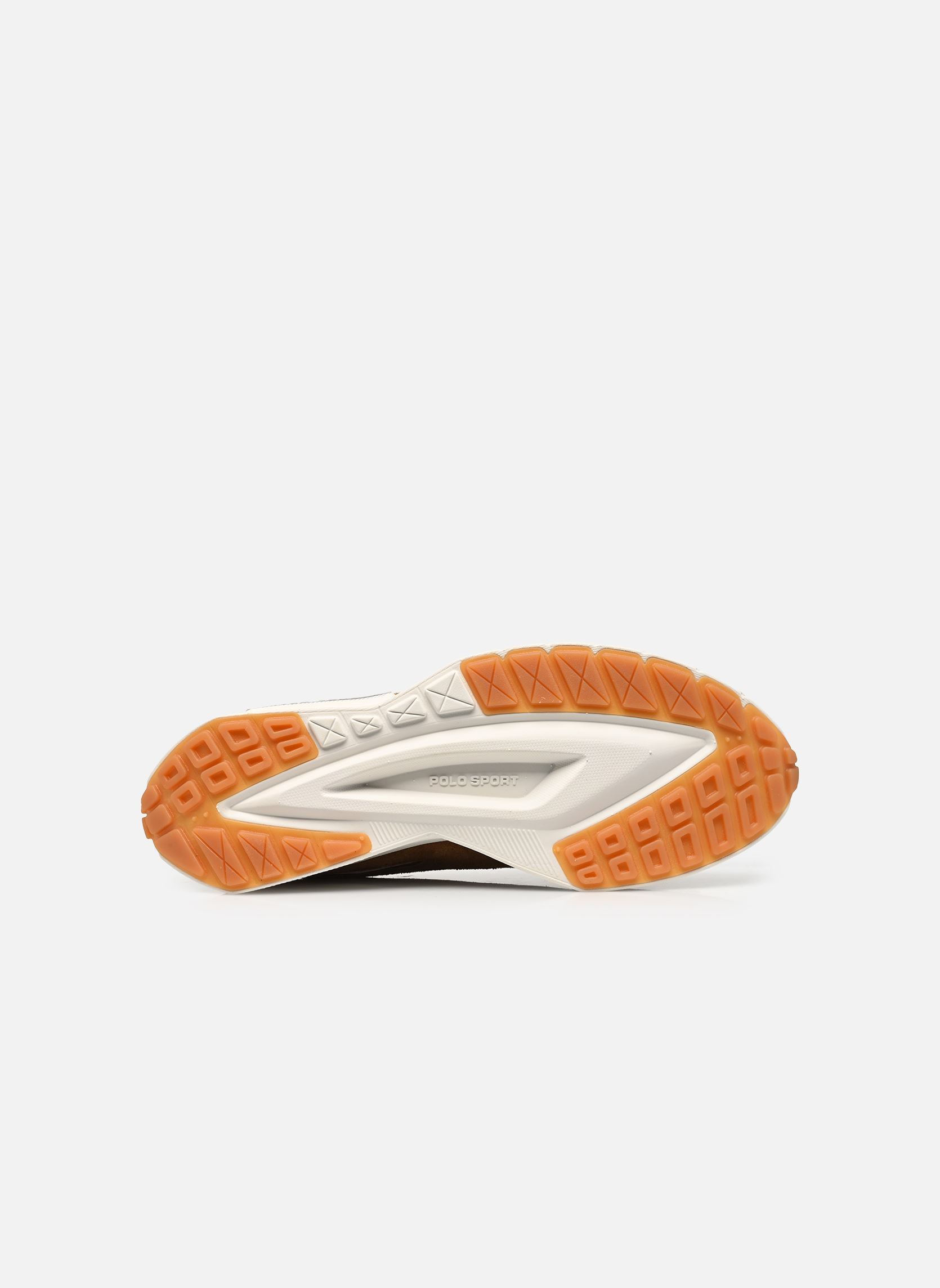 Baskets basses BOERUM KNIT homme marron Polo Ralph Lauren Baskets basses BOERUM KNIT homme marron DESERT TAN/DECKWASH WHITE