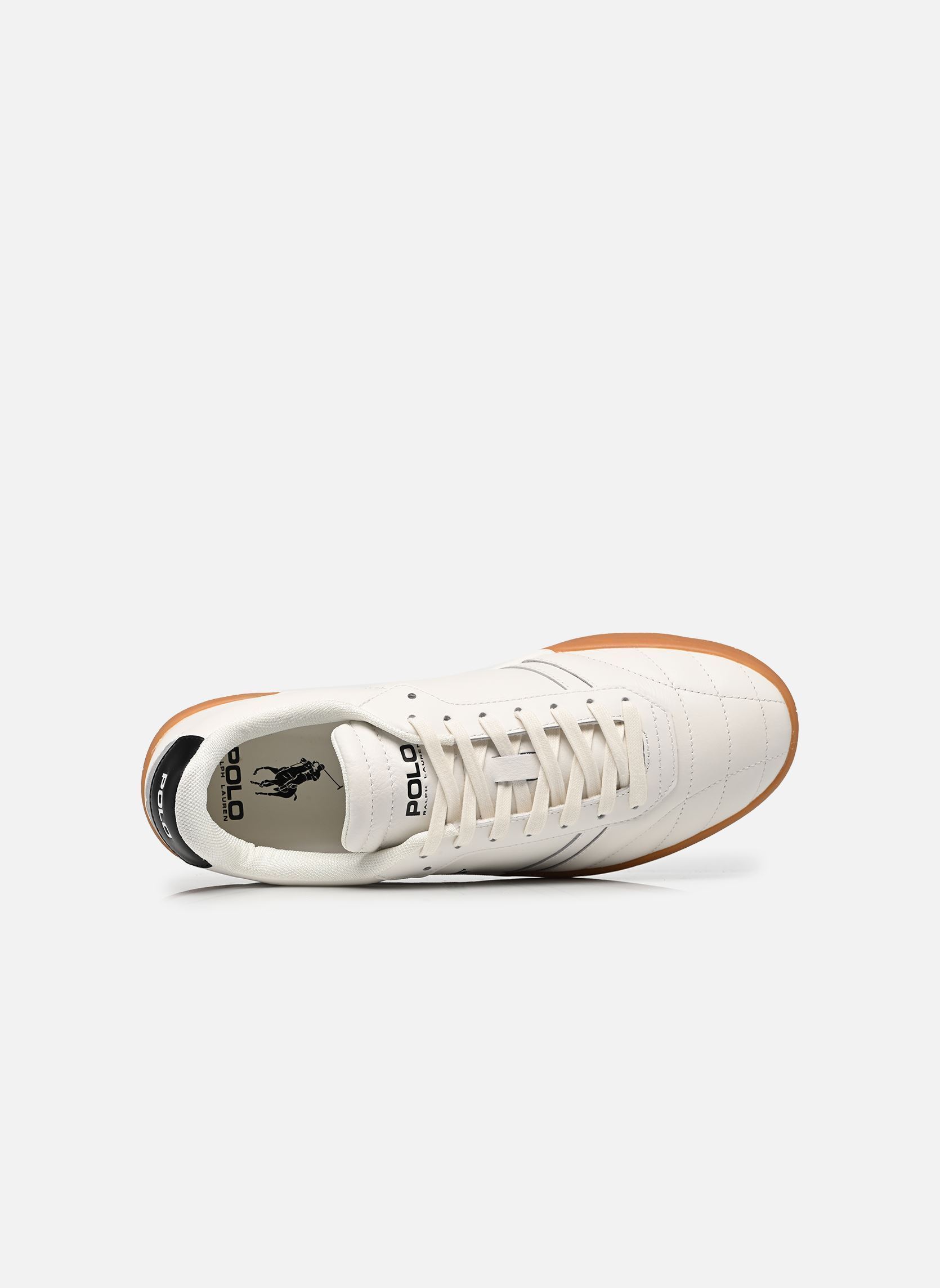 Baskets basses BROOME homme blanc Polo Ralph Lauren Baskets basses BROOME homme blanc DECKWASH WHITE