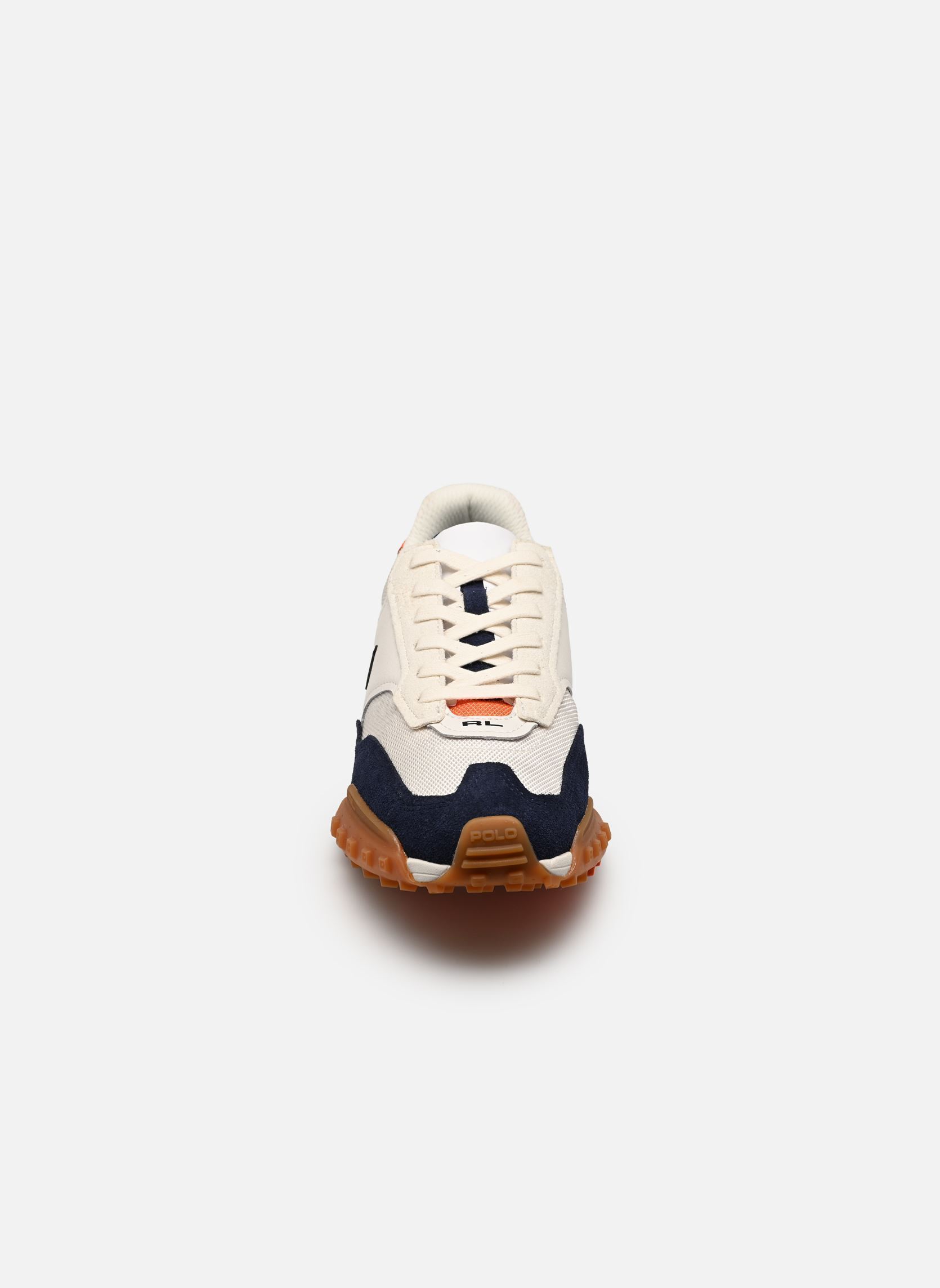 Sneakers ELDRIDGE heren wit Polo Ralph Lauren Sneakers ELDRIDGE heren wit DECKWASH WHITE/NAVY/ORANGE