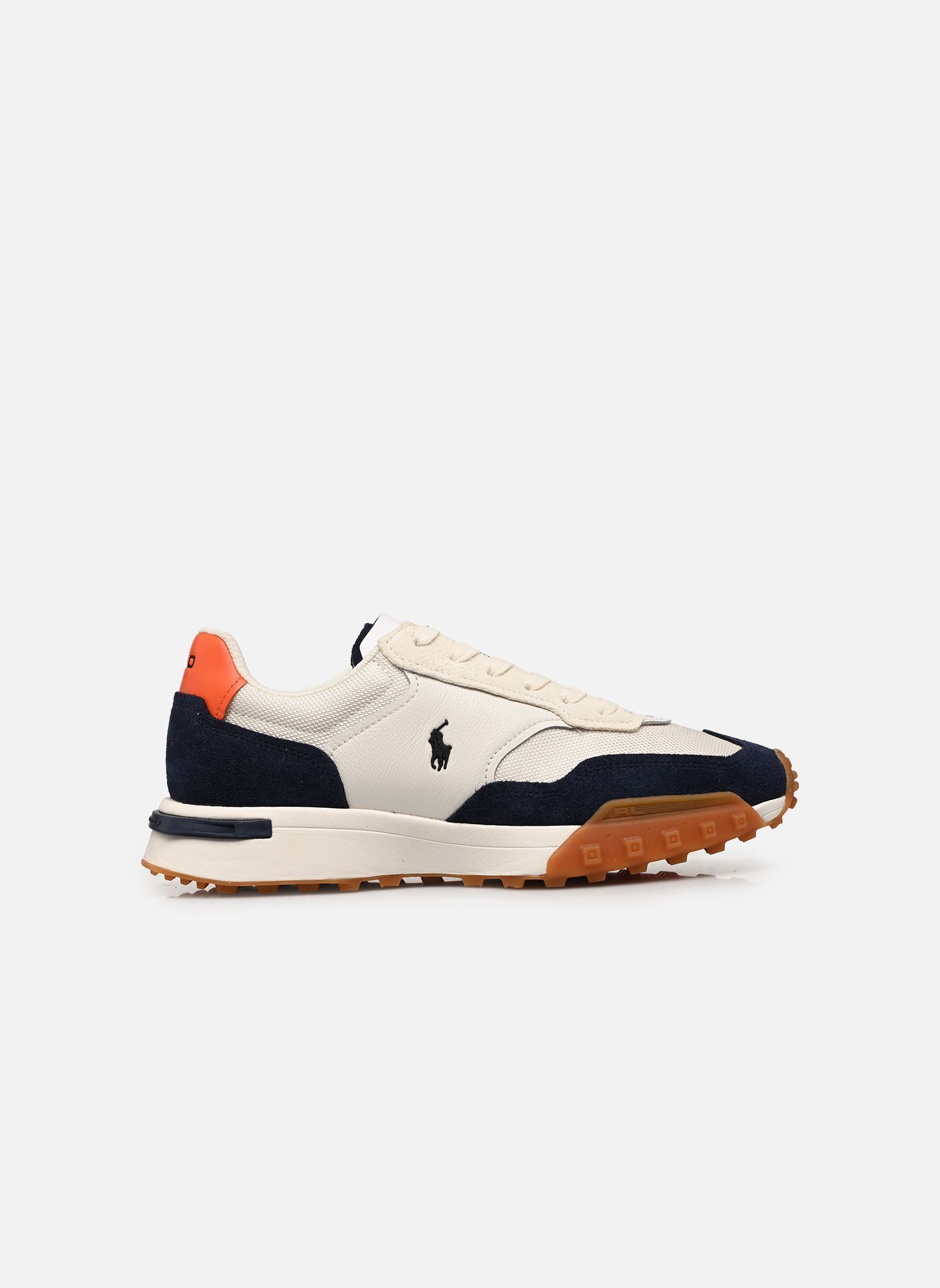 Sneakers ELDRIDGE heren wit Polo Ralph Lauren Sneakers ELDRIDGE heren wit DECKWASH WHITE/NAVY/ORANGE
