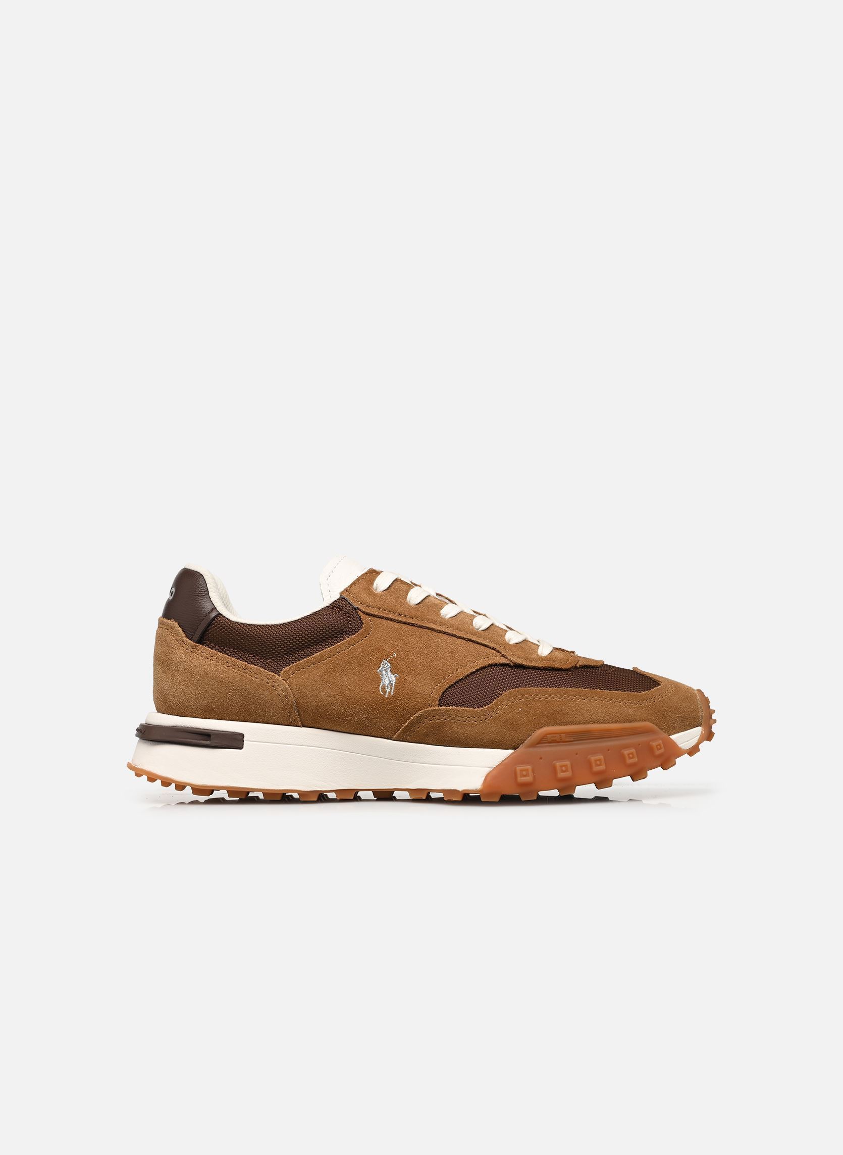 Baskets ELDRIDGE homme marron Polo Ralph Lauren Baskets ELDRIDGE homme marron DESERT TAN/TONAL BROWN