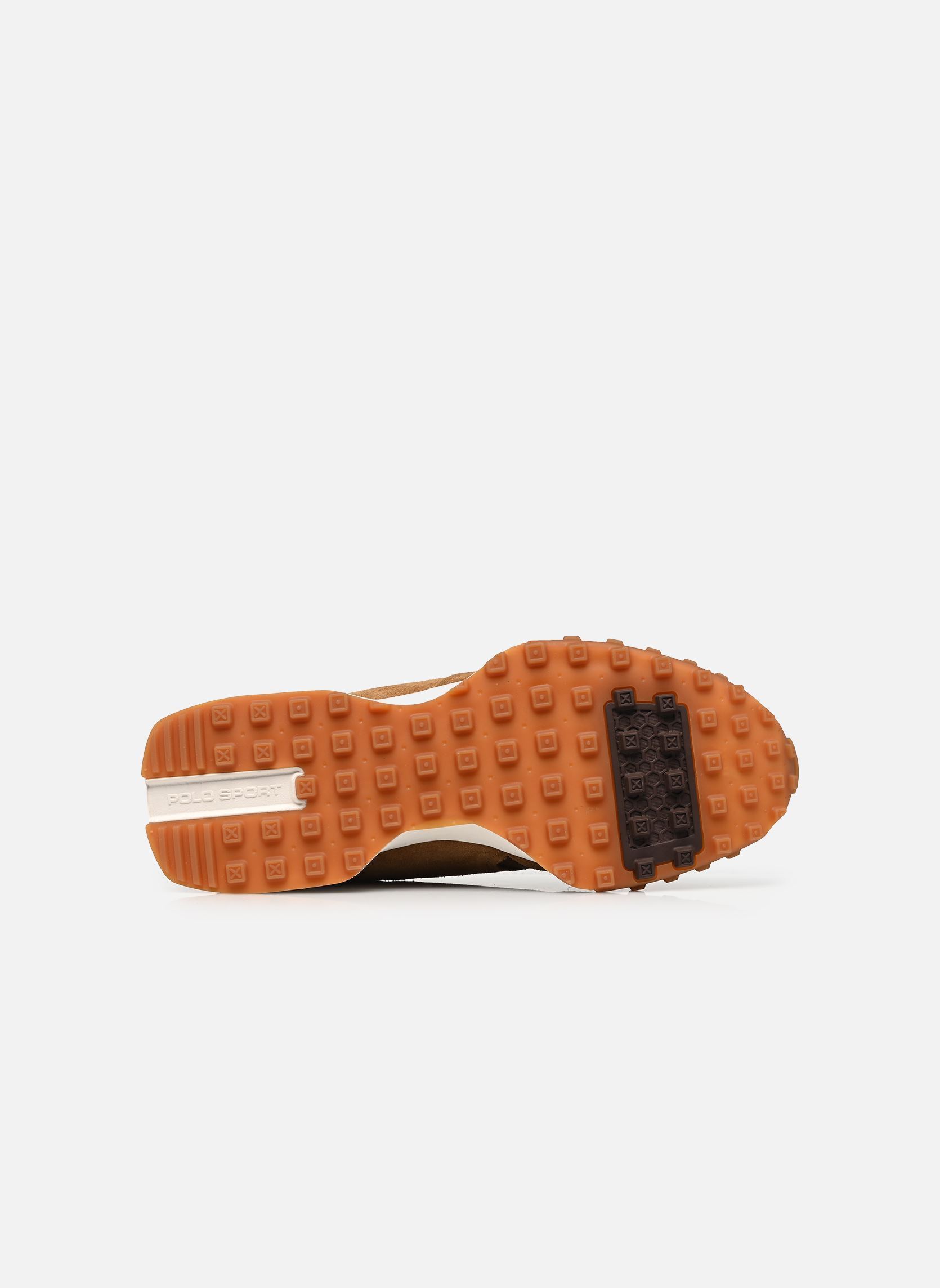 Baskets ELDRIDGE homme marron Polo Ralph Lauren Baskets ELDRIDGE homme marron DESERT TAN/TONAL BROWN