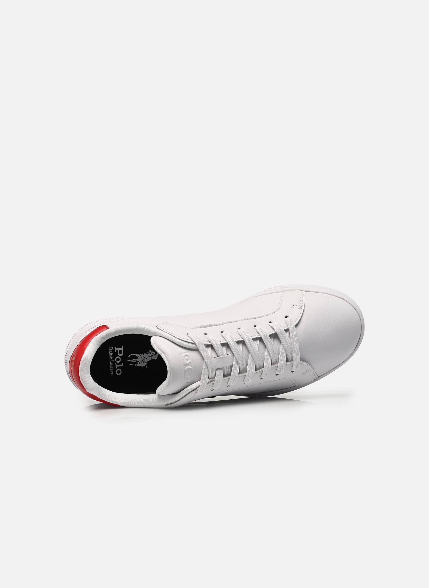 Sneaker HERITAGE COURT II M herren weiß Polo Ralph Lauren Sneaker HERITAGE COURT II M herren weiß WHITE/RL 2000 RED/BLACK