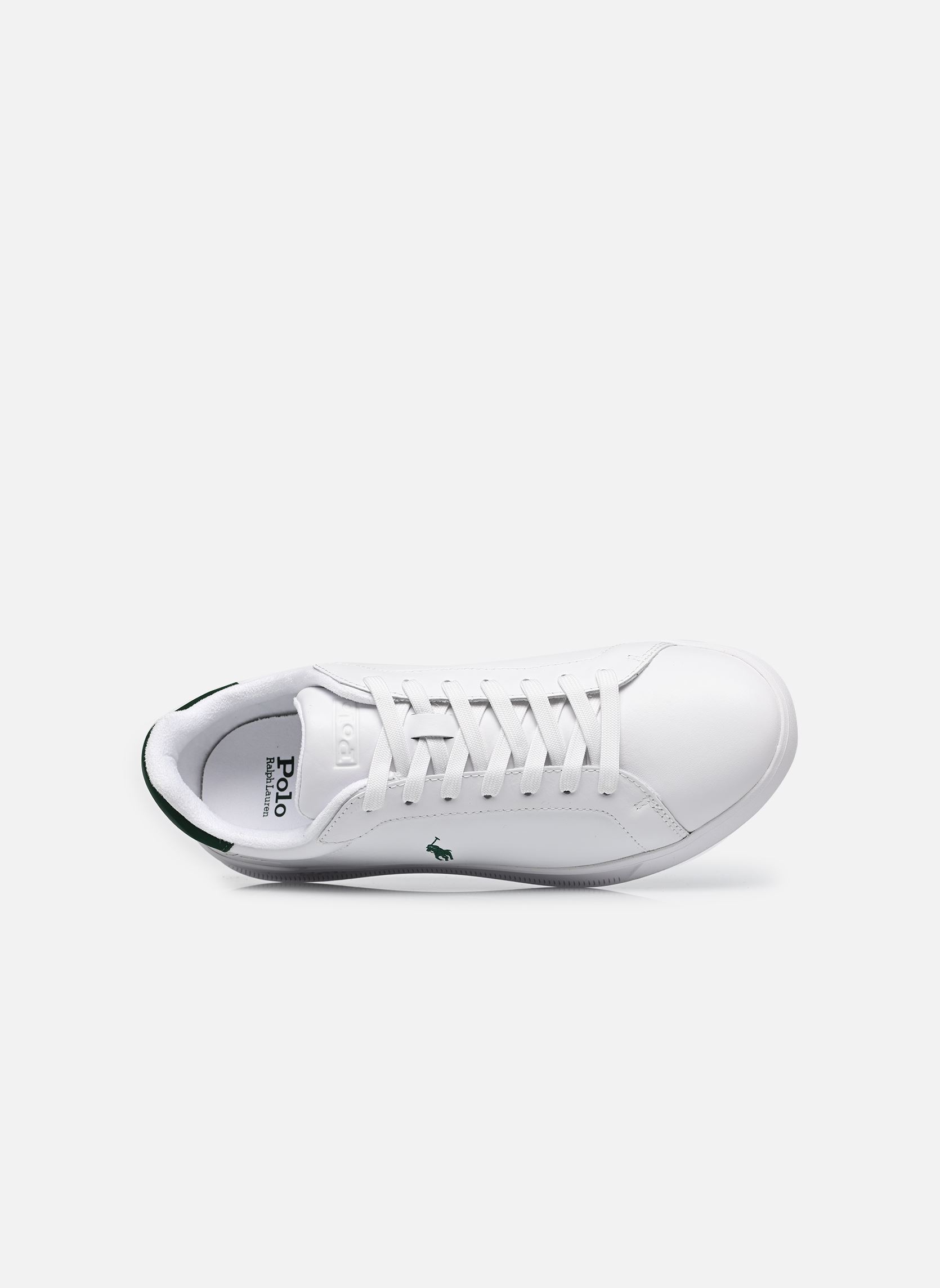 Baskets HERITAGE COURT II M homme blanc Polo Ralph Lauren Baskets HERITAGE COURT II M homme blanc WHITE/NEW FOREST