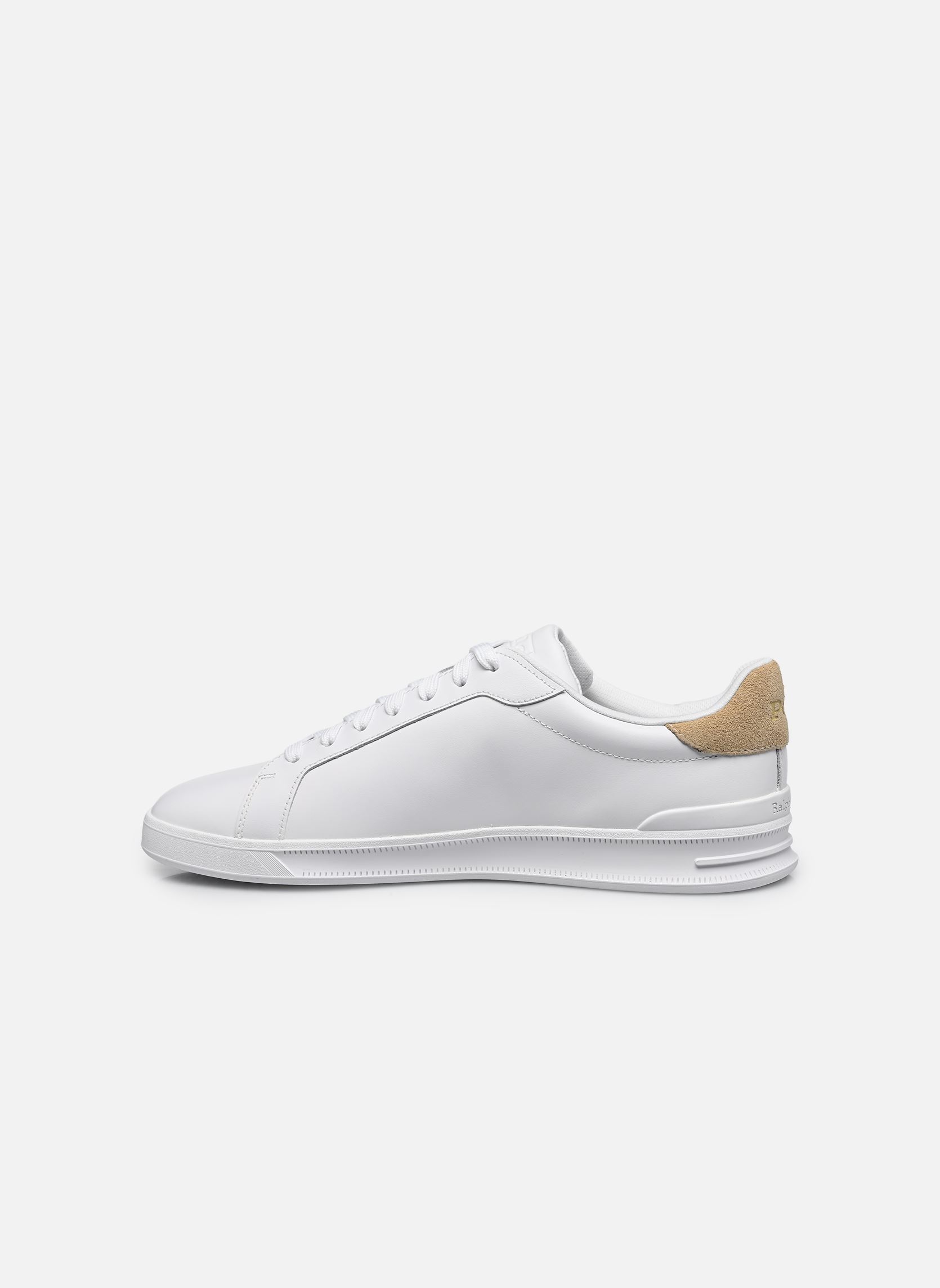 Baskets HERITAGE COURT II M homme blanc Polo Ralph Lauren Baskets HERITAGE COURT II M homme blanc WHITE/BONE