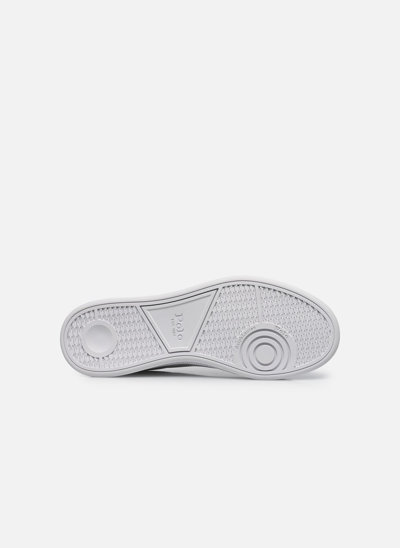 Baskets HERITAGE COURT II M homme blanc Polo Ralph Lauren Baskets HERITAGE COURT II M homme blanc WHITE/BONE