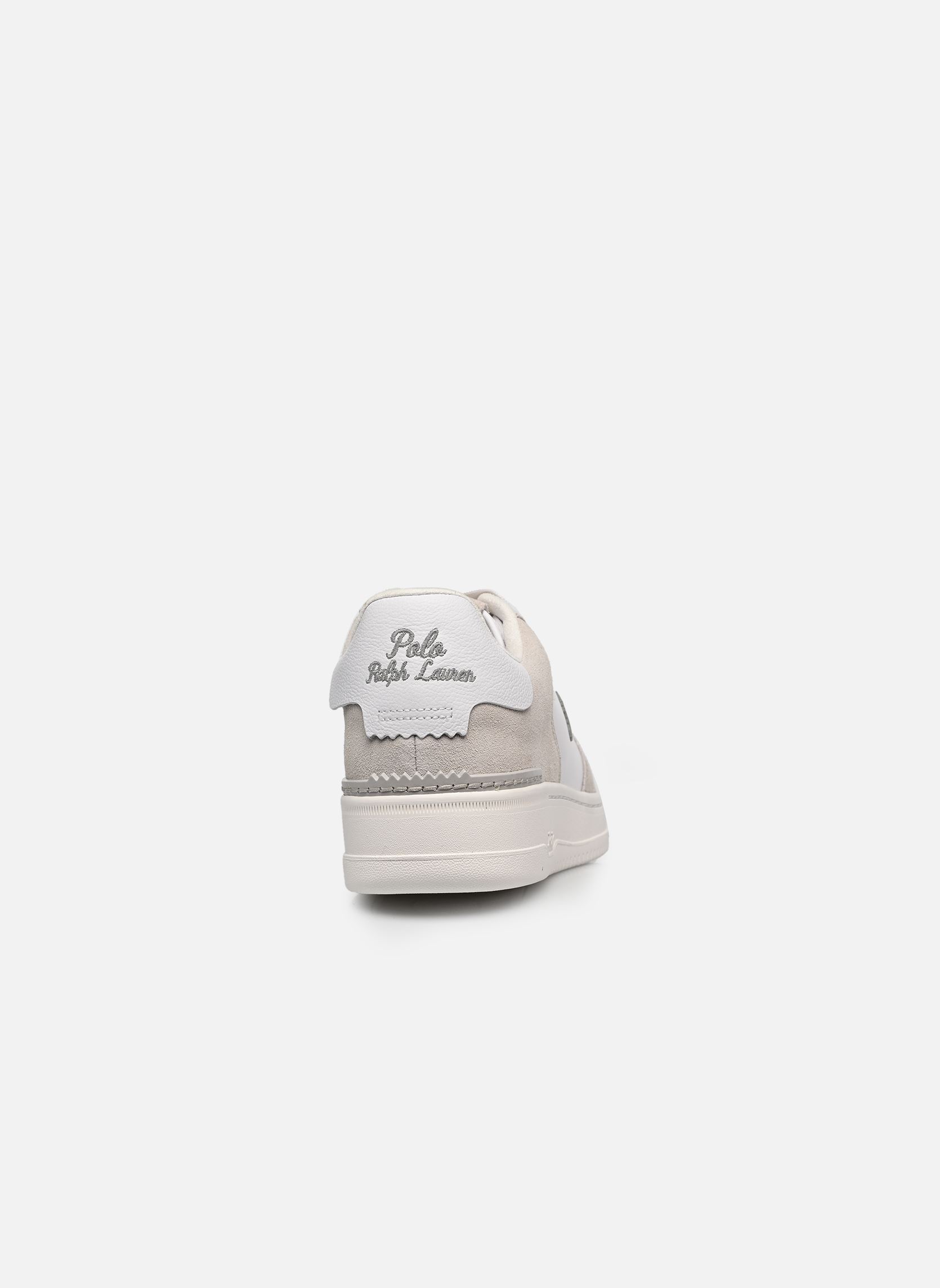 Baskets MASTERS COURT M homme blanc Polo Ralph Lauren Baskets MASTERS COURT M homme blanc GRAY VIOLET/WHITE