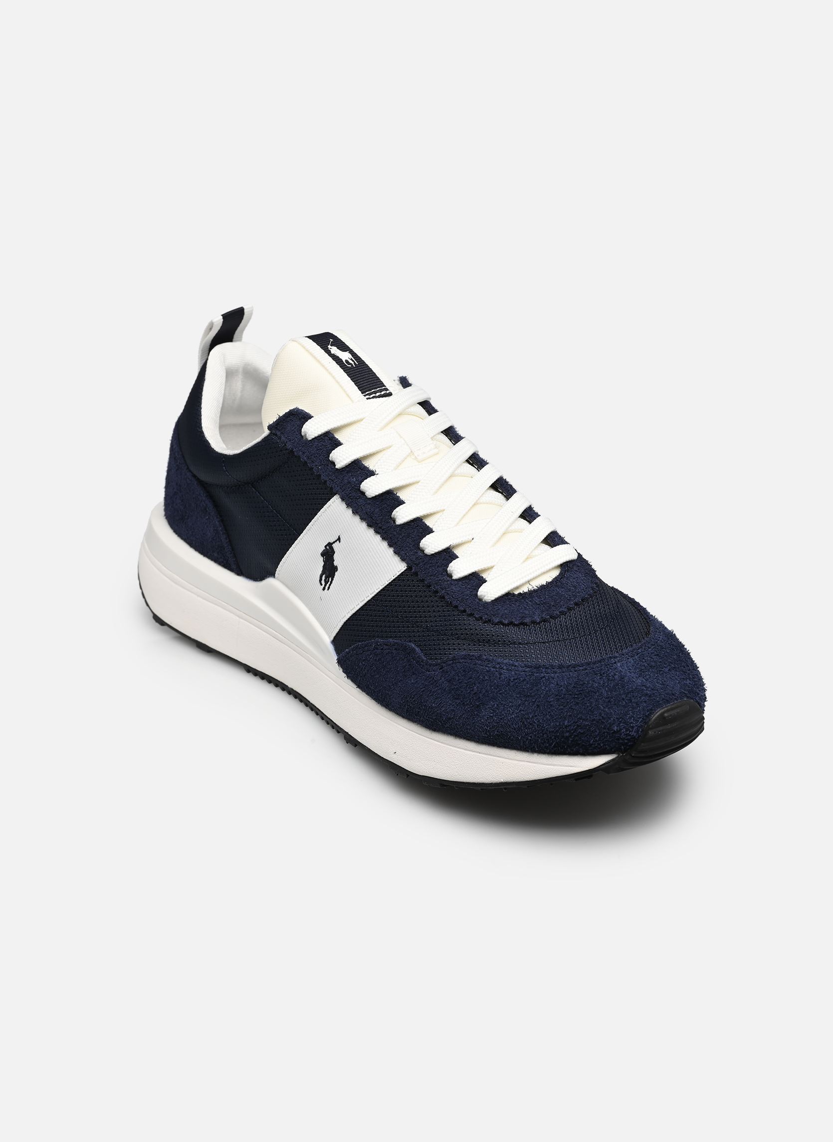 Baskets basses Polo Ralph Lauren TRAIN 89 RIB SNEAKERS LOW TOP LACE - vue 2