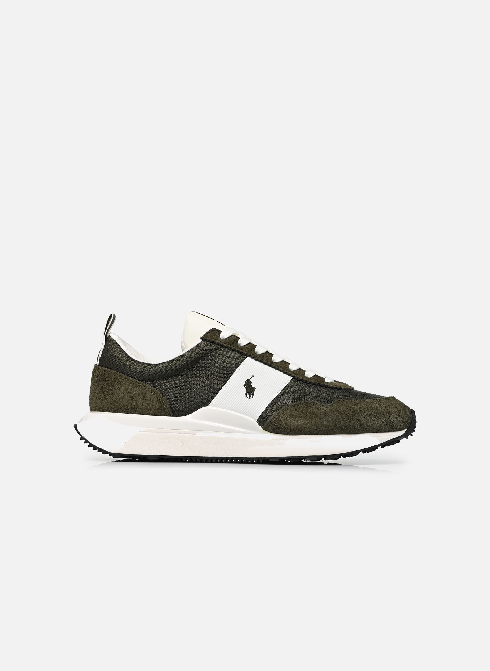 Baskets TRAIN 89 RIB homme vert Polo Ralph Lauren Baskets TRAIN 89 RIB homme vert ESTATE OLIVE/DECKWASH WHITE