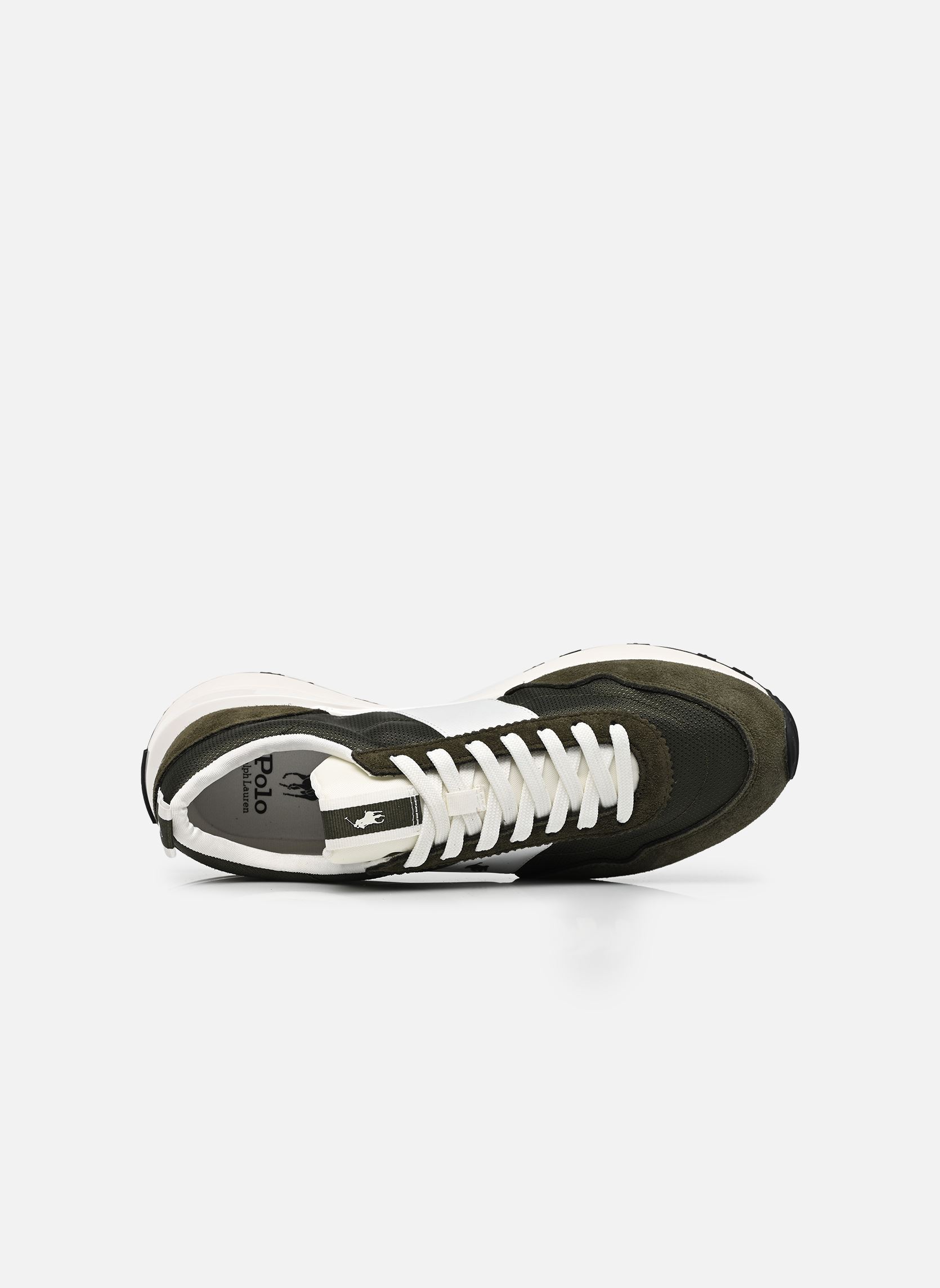 Baskets TRAIN 89 RIB homme vert Polo Ralph Lauren Baskets TRAIN 89 RIB homme vert ESTATE OLIVE/DECKWASH WHITE