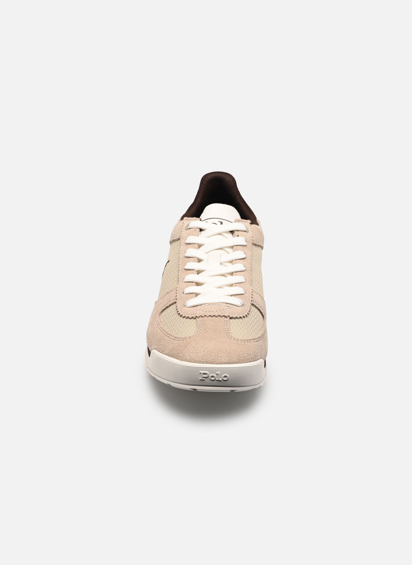 Lage sneakers VARICK PP heren beige Polo Ralph Lauren Lage sneakers VARICK PP heren beige TONAL MILKSHAKE